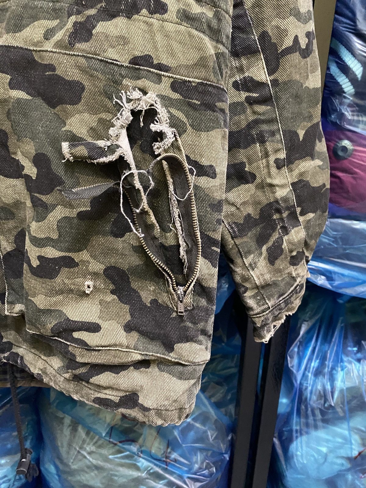 Henrik Vibskov Henrik Vibskov Camouflage M-65 Style Fishtail Parka Jacket Size US M / EU 48-50 / 2 - 8 Thumbnail