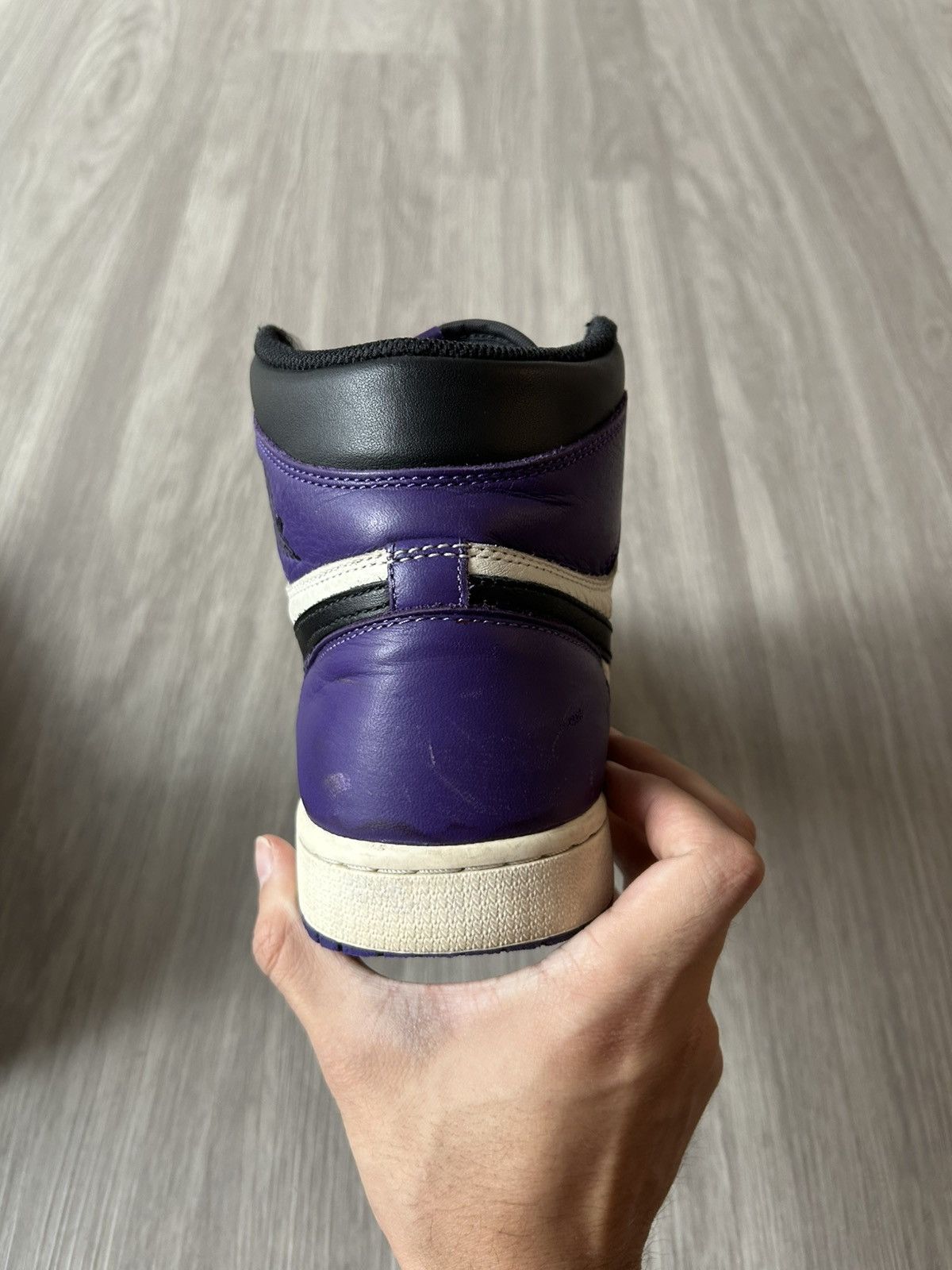 Jordan Brand Air Jordan Retro 1 High OG Court Purple Size 10 Size US 10 / EU 43 - 15 Thumbnail