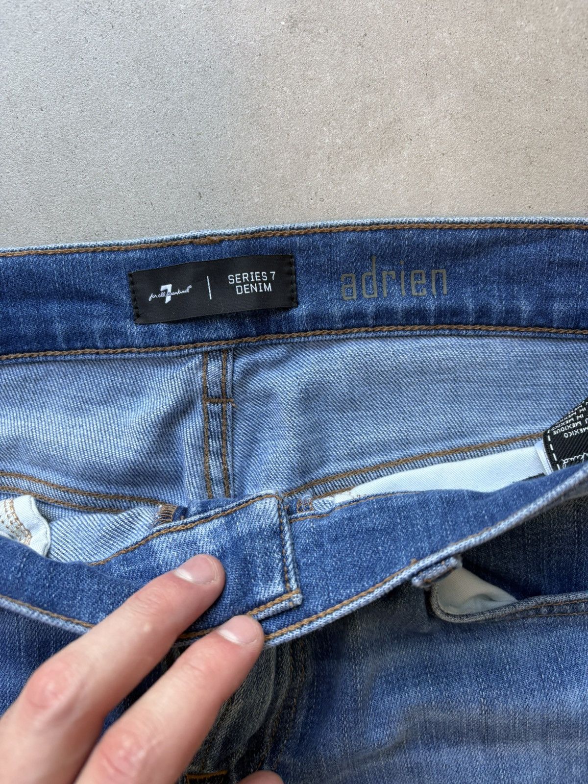 7 For All Mankind 7 For Mankind Adrien Jeans Size US 32 / EU 48 - 4 Thumbnail