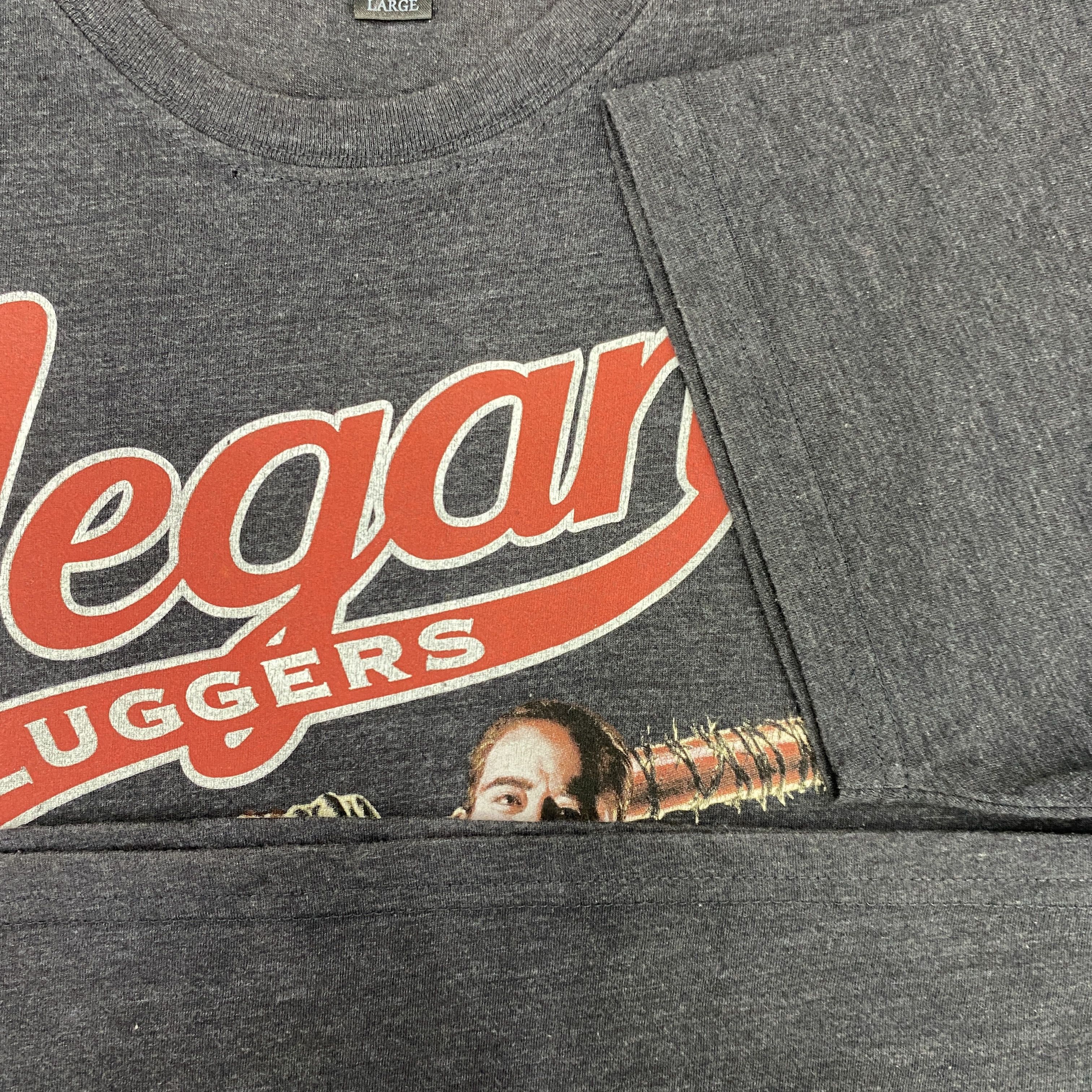 Vintage The Walking Dead T-Shirt Negan Sluggers Tshirt - H085 Size US L / EU 52-54 / 3 - 7 Thumbnail