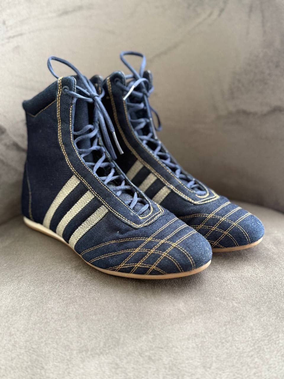 adidas gazelle silver green womens Adidas Santos vintage boxing wrestling boots 38/39  darina`s garms