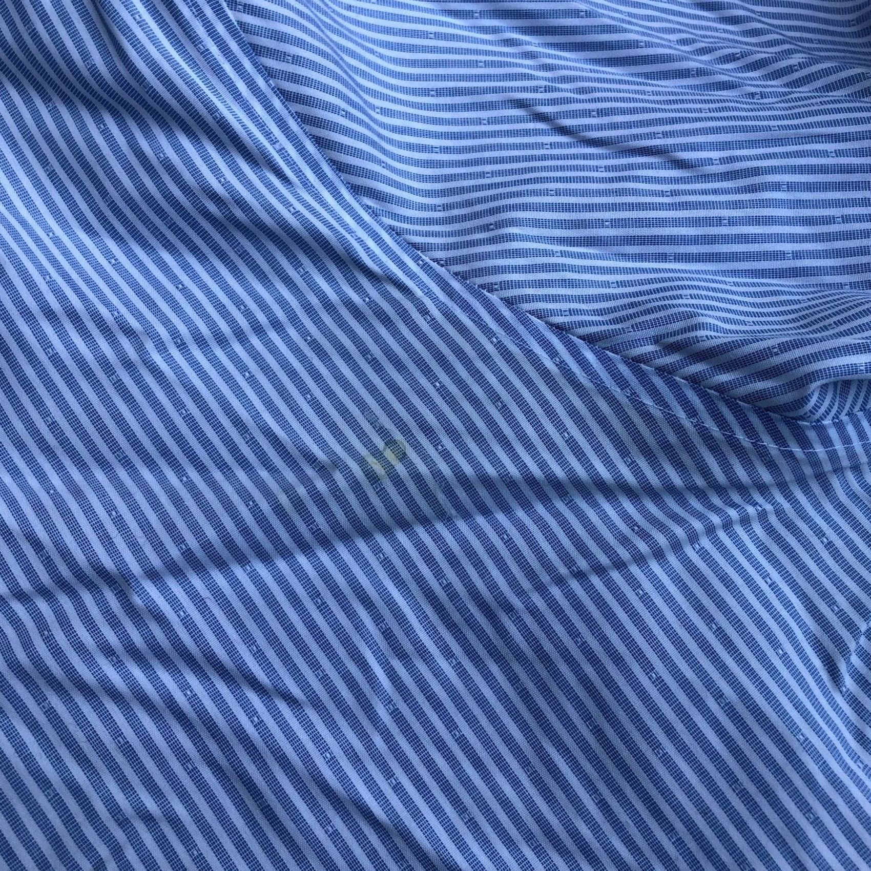 Calvin Klein Calvin Klein Collection Button-Down Shirt Men 2XL Striped Blue Non Iron VTG 2 Ply Button Up Shirt Size US XXL / EU 58 / 5 - 4 Thumbnail