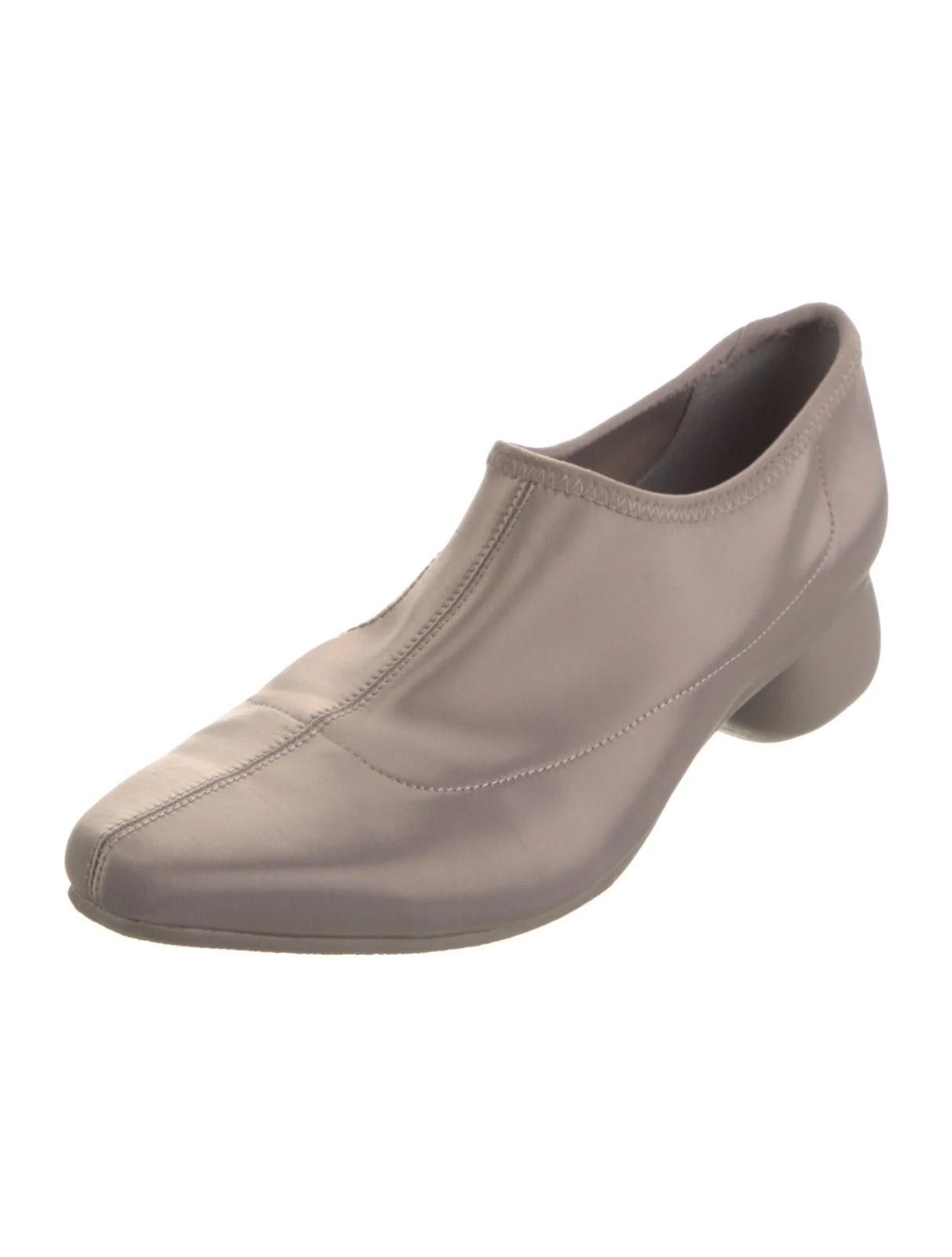 Issey Miyake Issey Miyake Taupe Pumps w/Block Heel Sz 8.5 Retail $599 Size US 8.5 / IT 38.5 - 2 Thumbnail