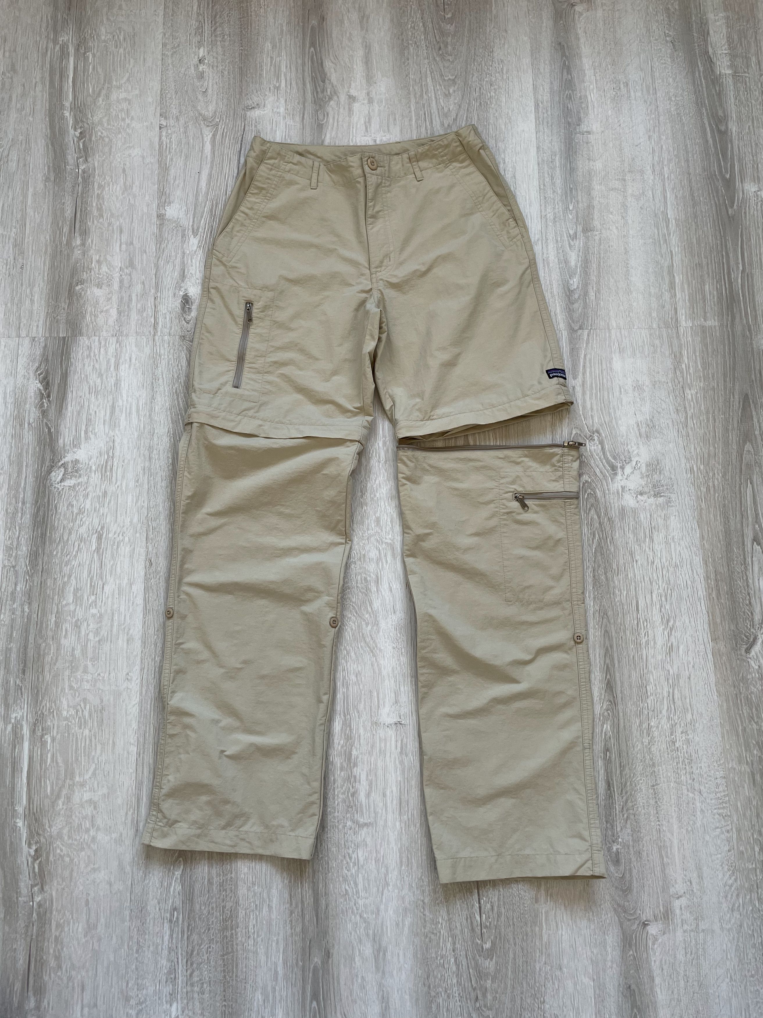 Patagonia Vintage Patagonia 2 in 1 Transformer Hiking Nylon Pants Size 30" / US 8 / IT 44 - 4 Thumbnail