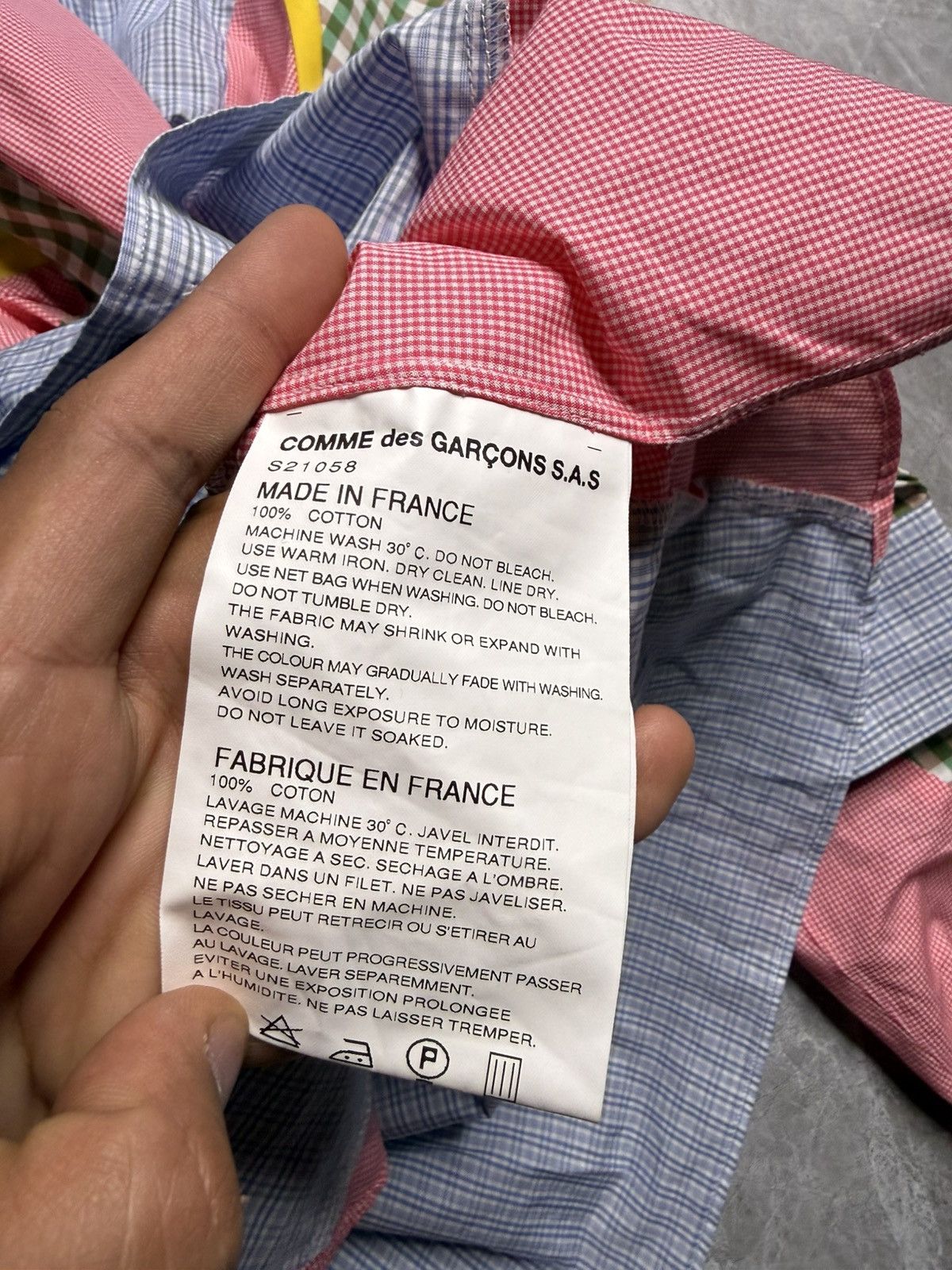 Comme des Garcons SHIRT CDG Shirt S/S 13 Patch Panneled Buttondown Size US XS / EU 42 / 0 - 10 Thumbnail