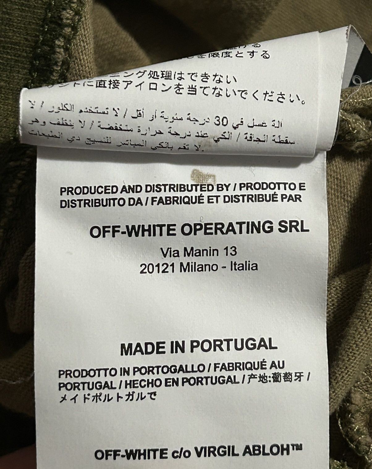 Off-White Off White Camo Temperature T-Shirt Size US XS / EU 42 / 0 - 7 Thumbnail