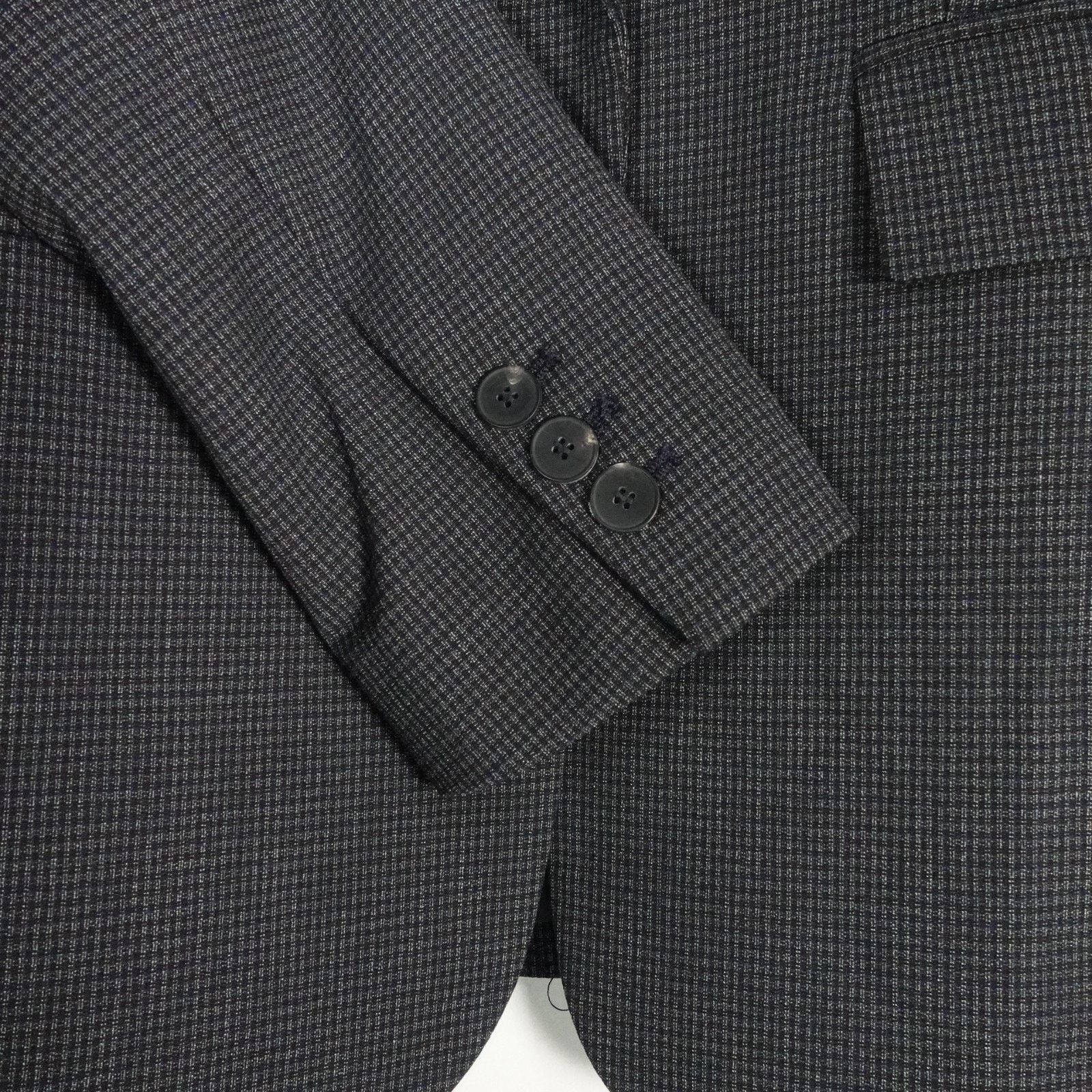 Mango MNG Textured Charcoal Gray Women's XXS Blazer Size XXS / US 00 / IT 34 - 4 Thumbnail