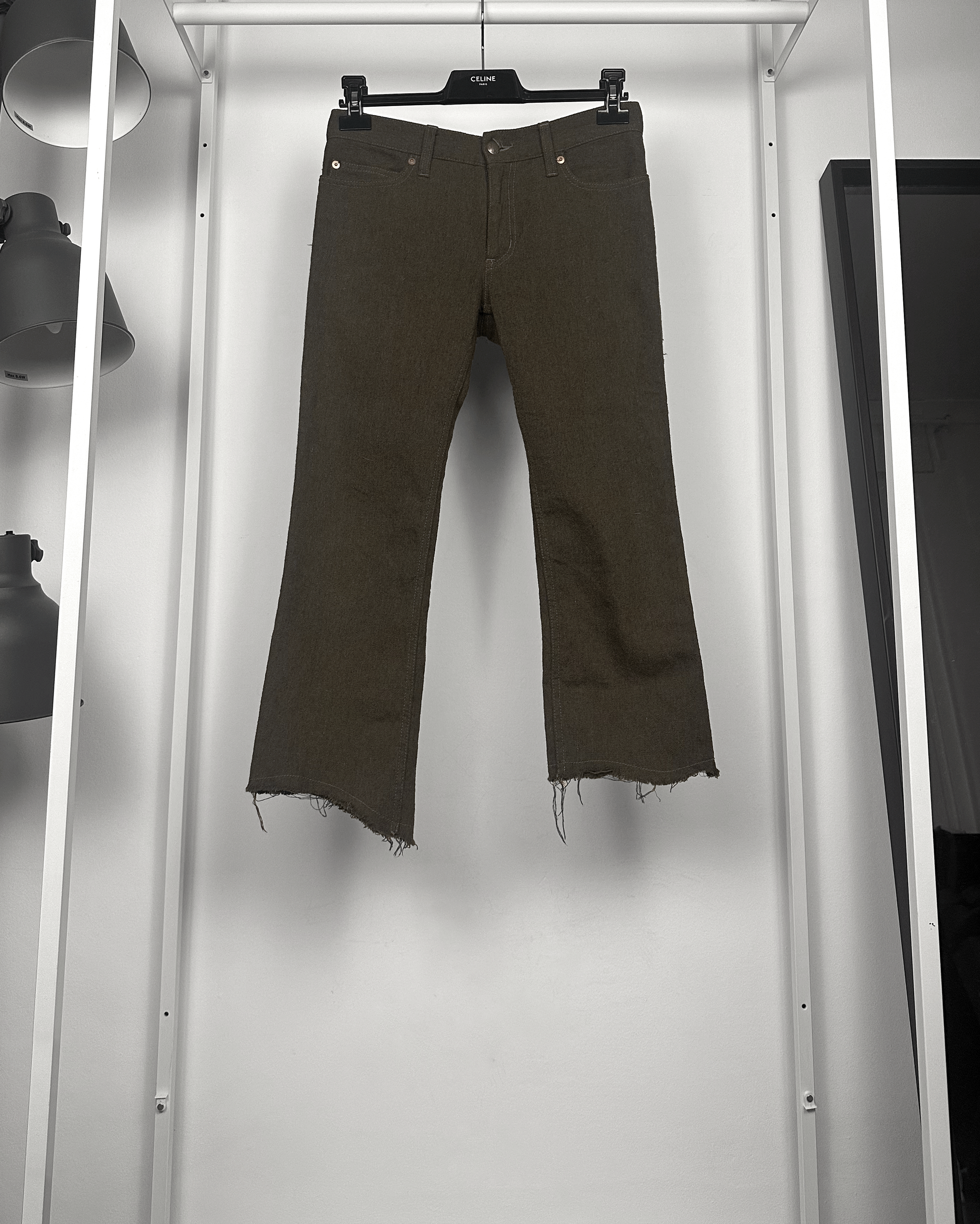 Le Grande Bleu (L.G.B.) L.G.B Le Grand Bleu Wool Gas Mask Pocket Capri Pants Size US 28 / EU 44 - 1 Thumbnail