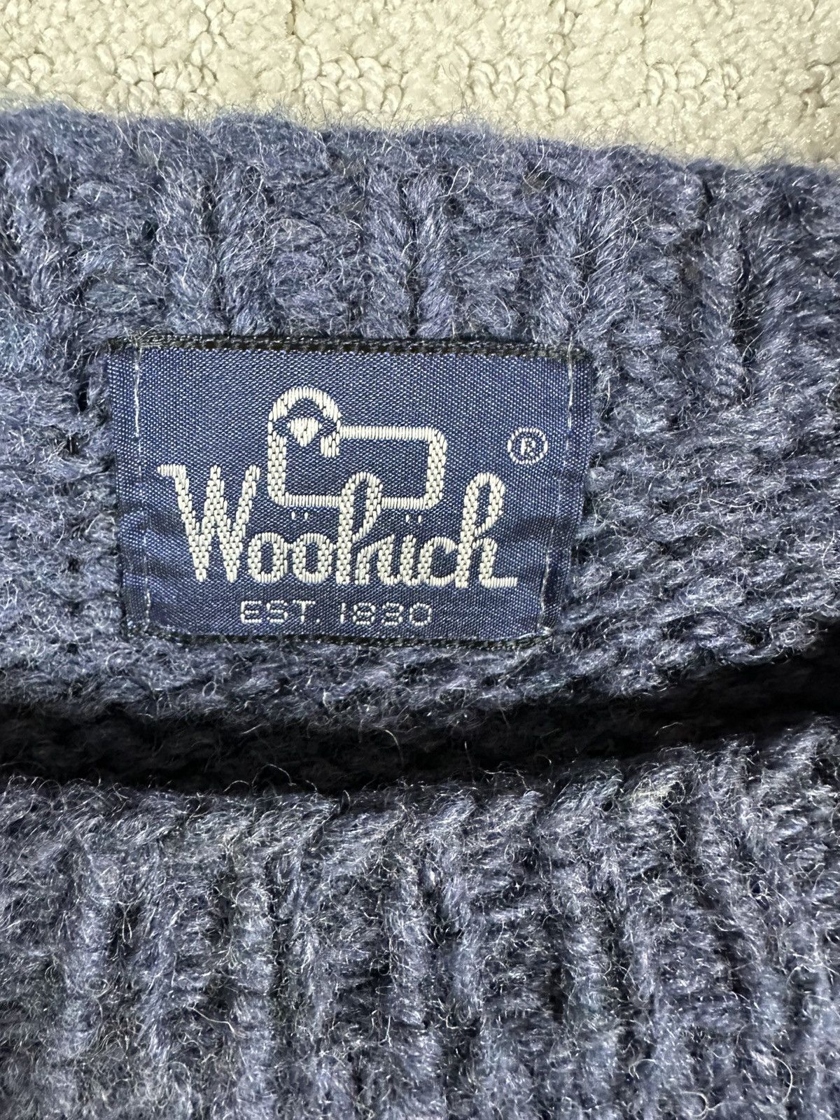 Woolrich Woolen Mills Vintage Woolrich Goose Knit Sweater Size US L / EU 52-54 / 3 - 3 Thumbnail