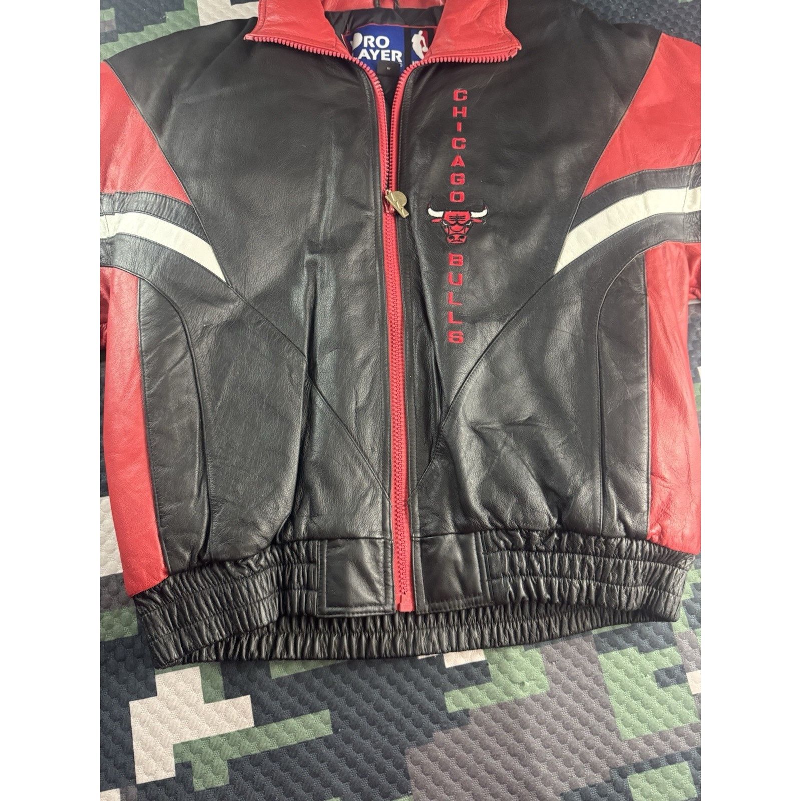 Pro Player Vintage Pro Player Chicago Bulls NBA Leather Jacket L NWT Size US L / EU 52-54 / 3 - 4 Thumbnail