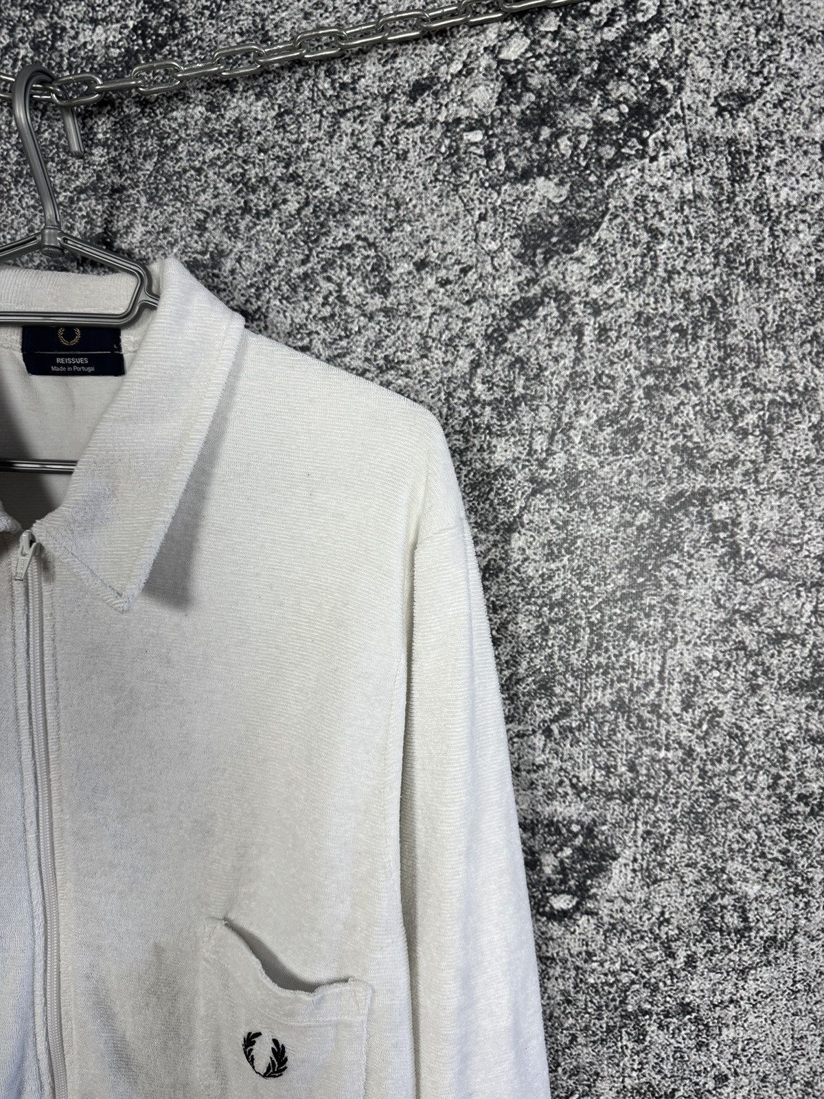 Fred Perry Fred Perry Reissues Zip Jacket Terry Cloth Retro Mod Size L Size US L / EU 52-54 / 3 - 2 Thumbnail