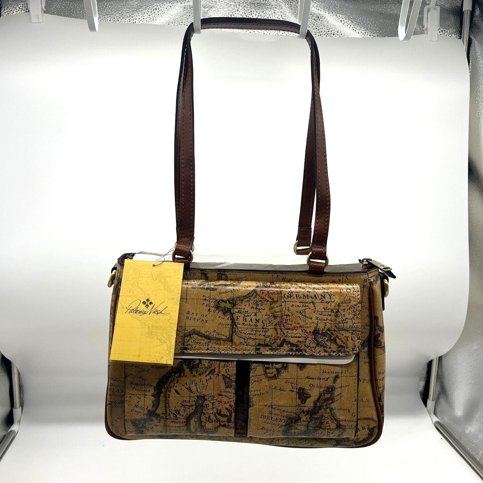 Other Patricia Nash Leather Rosetti Satchel Crossbody Size ONE SIZE - 1 Thumbnail
