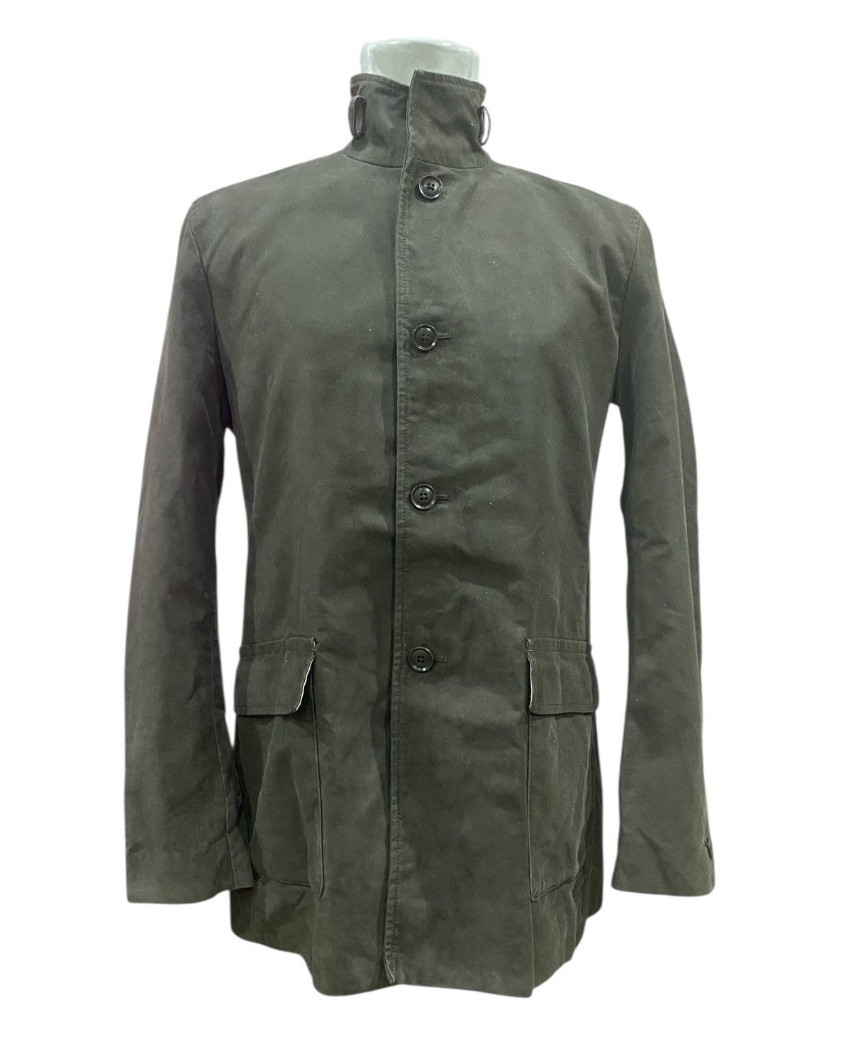 Yohji Yamamoto Rare🔥INED HOMME By YOHJI YAMAMOTO Cotton Jacket Size US M / EU 48-50 / 2 - 5 Thumbnail