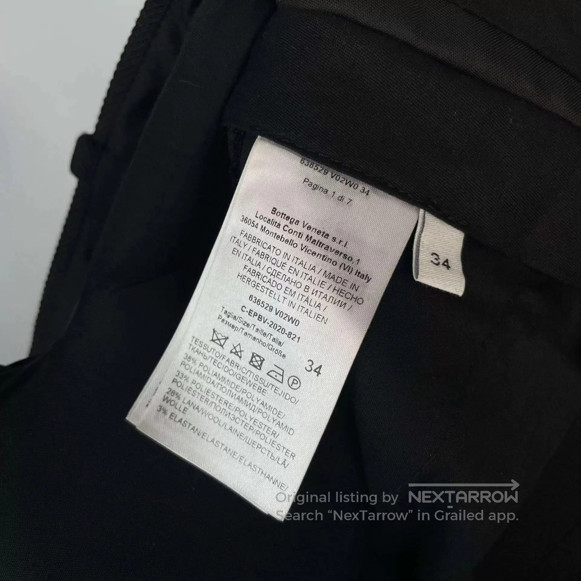 Bvlgari Black Casual Pants Size 34. Size US 34 / EU 50 - 4 Thumbnail