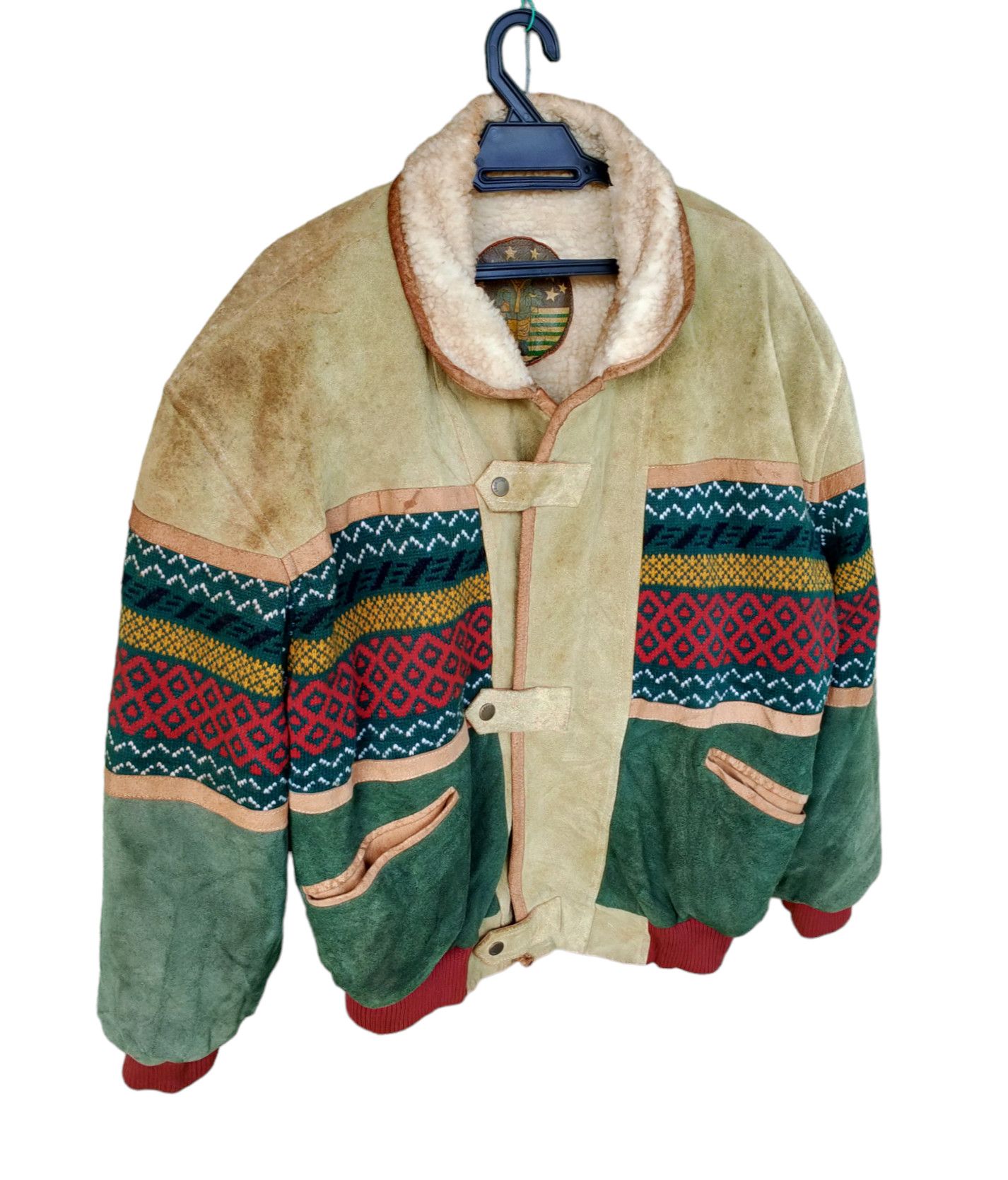 Japanese Brand Japanese Navajo Bomber Jacket Like Visvim Size US L / EU 52-54 / 3 - 8 Thumbnail