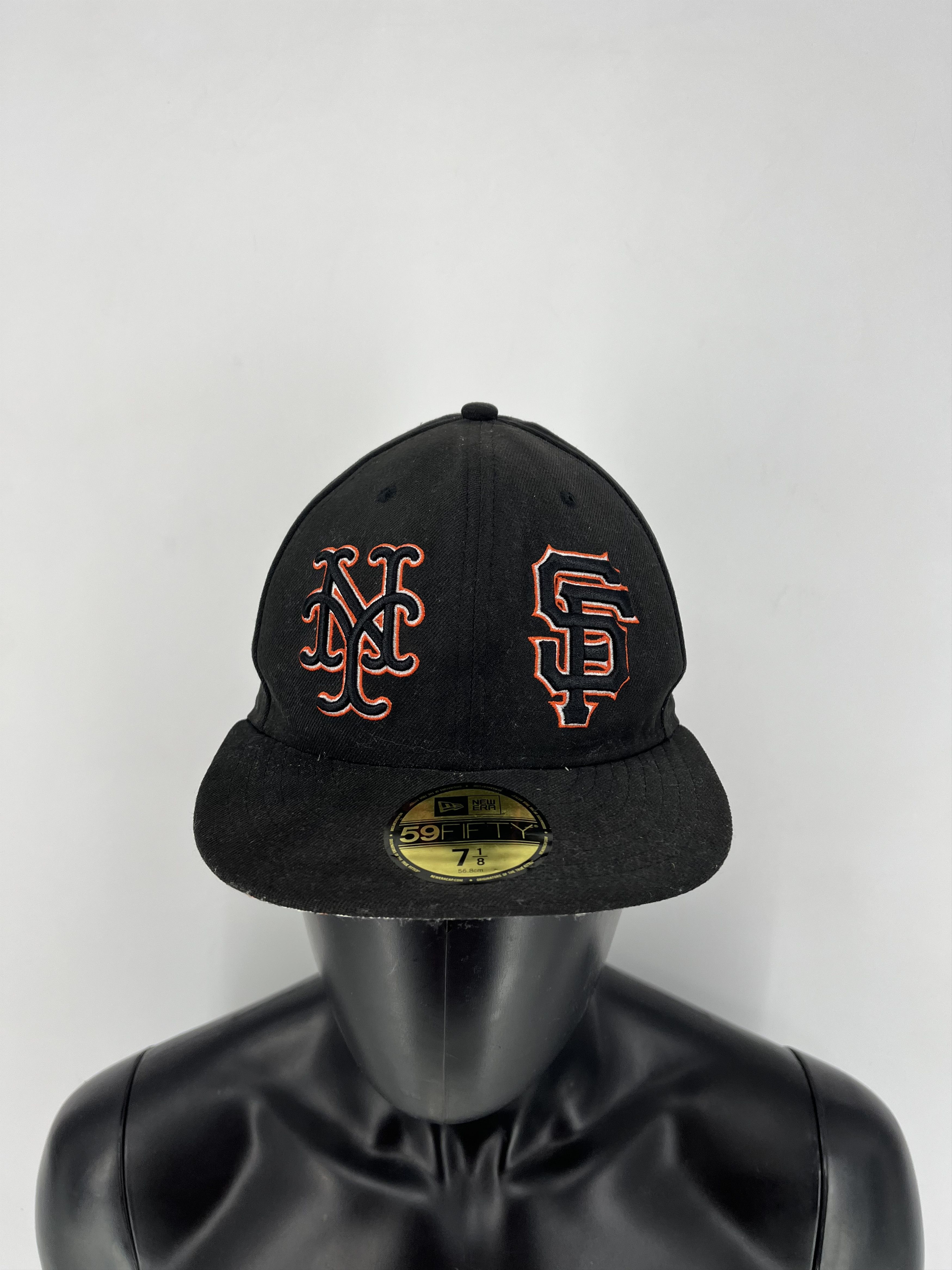 MLB × New Era × Vintage 7 Time World Series Champions Adjustable Baseball Hat Cap Size ONE SIZE - 1 Thumbnail