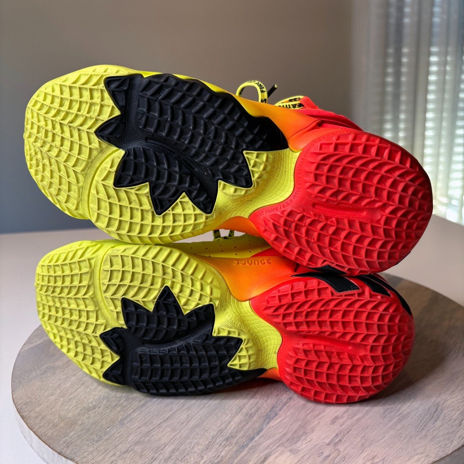 Adidas Adidas D.O.N Issue 2 Fire of Greatness Basketball Shoes Sz 5 Size US 5 / EU 37 - 8 Thumbnail