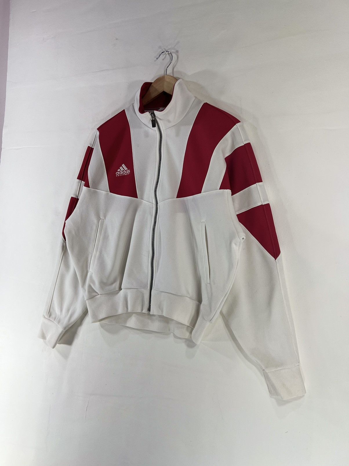 Adidas × Japanese Brand × Vintage Vintage 90's Adidas equipment full zipper K.Kanno Size US L / EU 52-54 / 3 - 6 Thumbnail