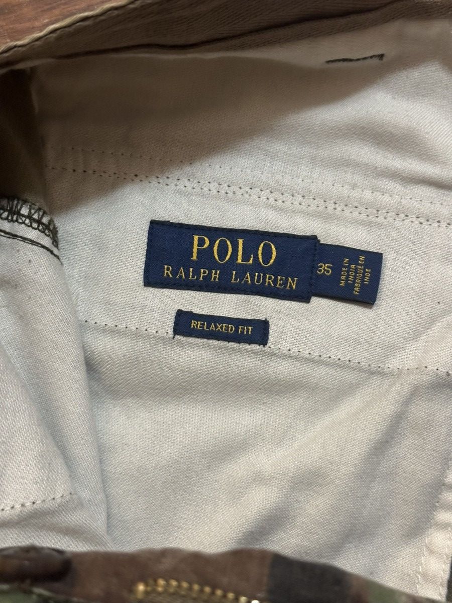 Polo Ralph Lauren army print polo shorts Size US 35 - 2 Thumbnail