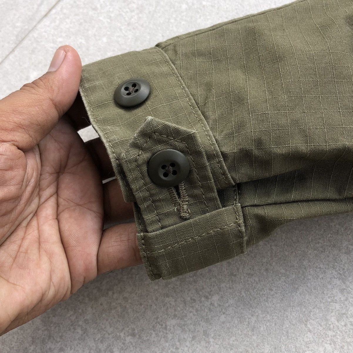 Pure Blue Japan F.W.U RIPSTOP PLAIN OVERSHIRT JAPAN BLUE JEANS Size US M / EU 48-50 / 2 - 9 Thumbnail