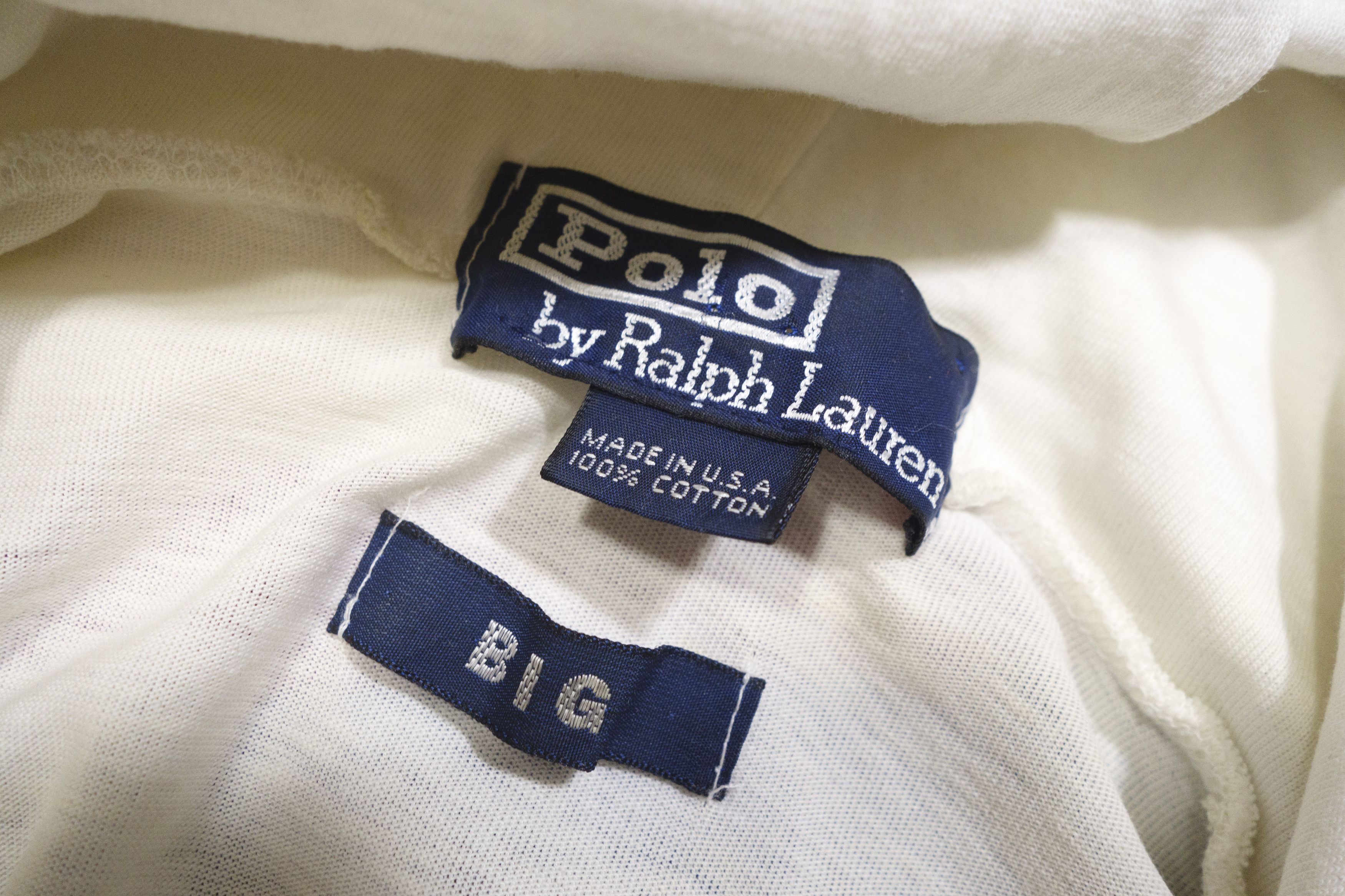 Polo Ralph Lauren 90S Striped Longsleeve Light Hoodie Made in USA Size US M / EU 48-50 / 2 - 9 Thumbnail