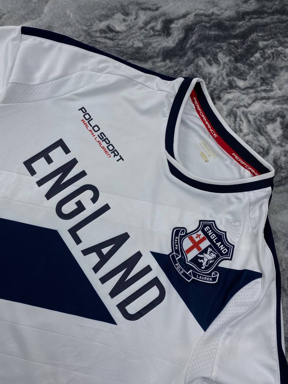 Polo Ralph Lauren Ralph Lauren Polo Sport England Football Soccer Jersey Size US L / EU 52-54 / 3 - 2 Thumbnail
