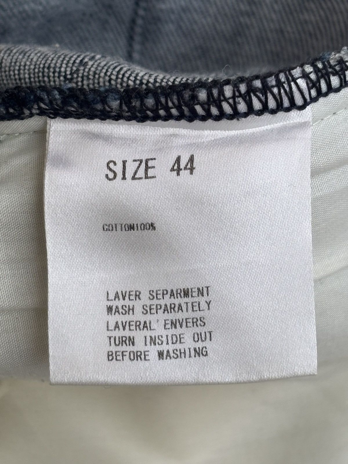 Other Wide-Leg Flared Denim Jeans Size US 32 / EU 48 - 11 Thumbnail