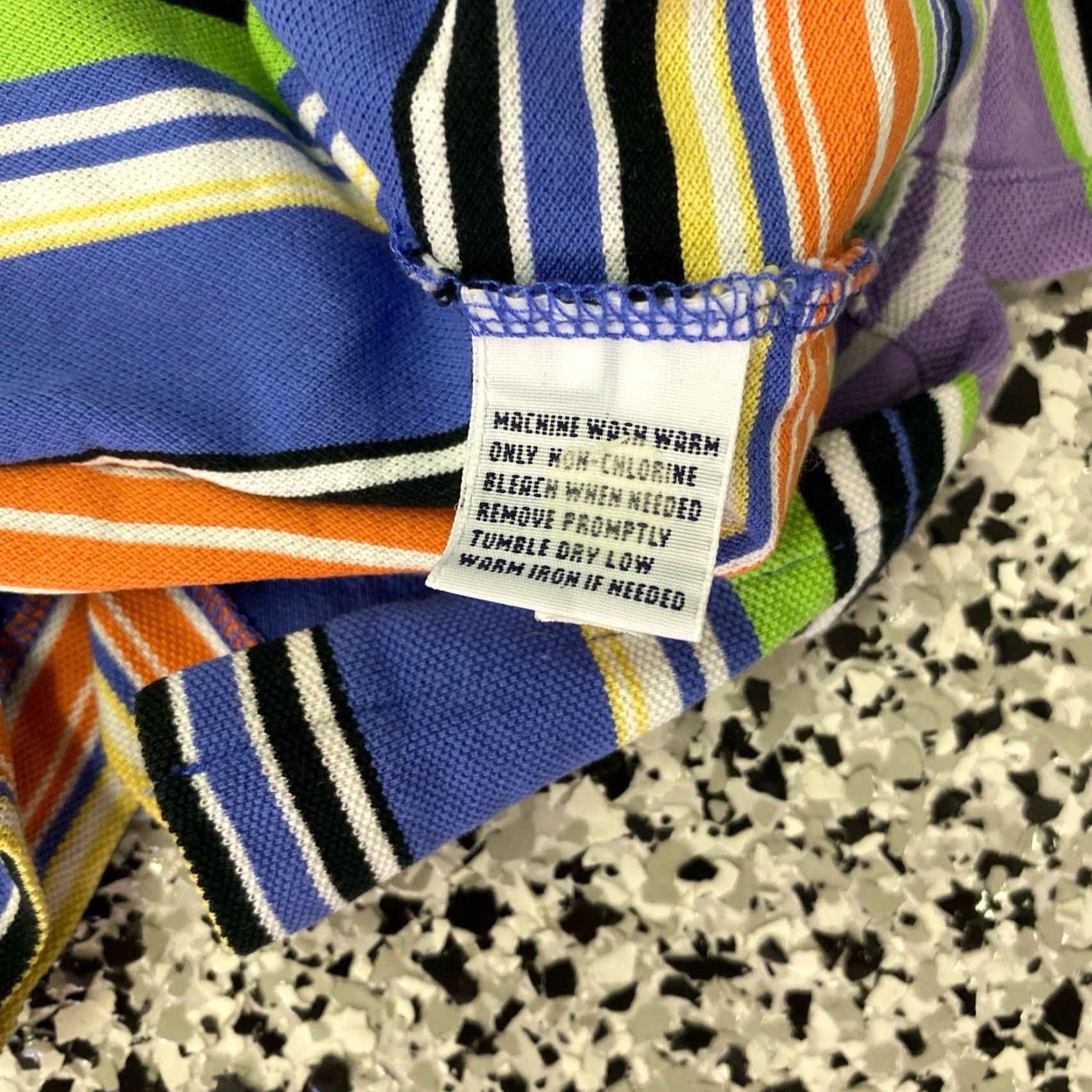Polo Ralph Lauren VINTAGE Polo Ralph Lauren Polo Shirt Mens M Blue Striped 90s Golf Rugby Preppy Casual Size US M / EU 48-50 / 2 - 4 Thumbnail