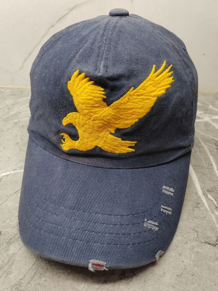 Japanese Brand Vintage Eagle Distressed Style Cap Hat Size ONE SIZE - 1 Thumbnail