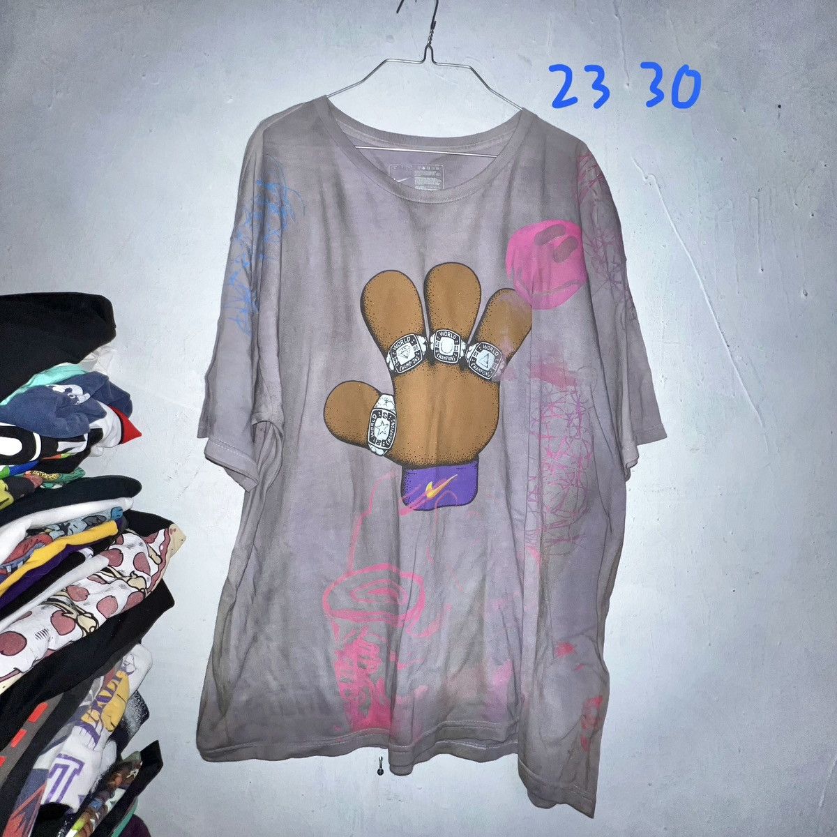 23x30 XL NIKE Kobe Bryant one off t-shirt