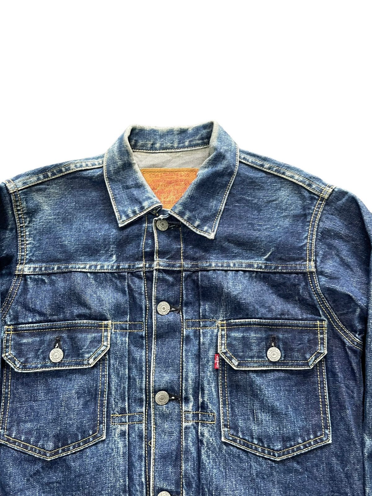 Levi's Vintage 1999 Levis 507XX E Selvedge Denim Jacket Size US S / EU 44-46 / 1 - 3 Thumbnail