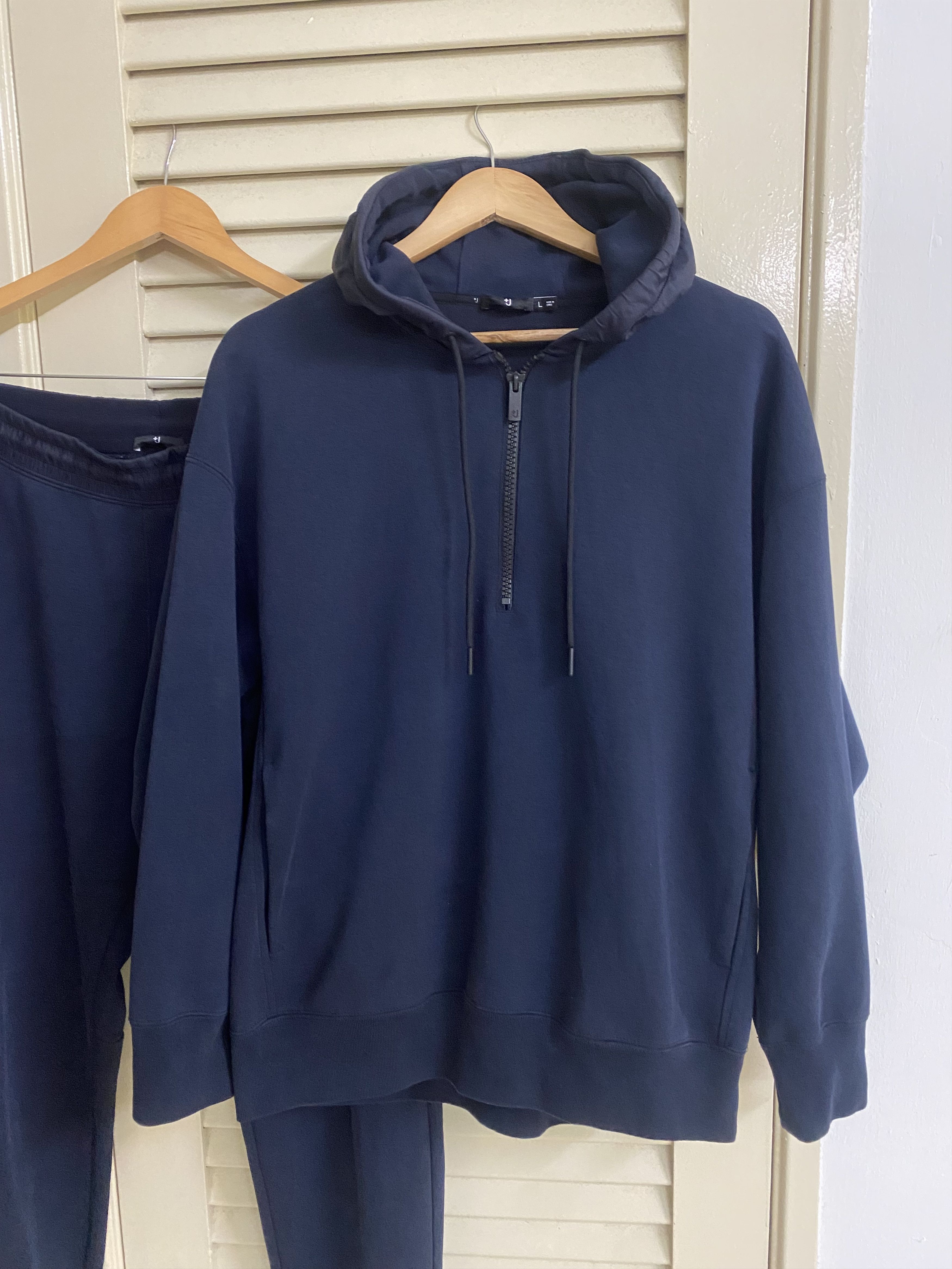 Jil Sander Oversized Jil Sander J+ Hoodie Sweater & Jogger Pants Size US L / EU 52-54 / 3 - 3 Thumbnail