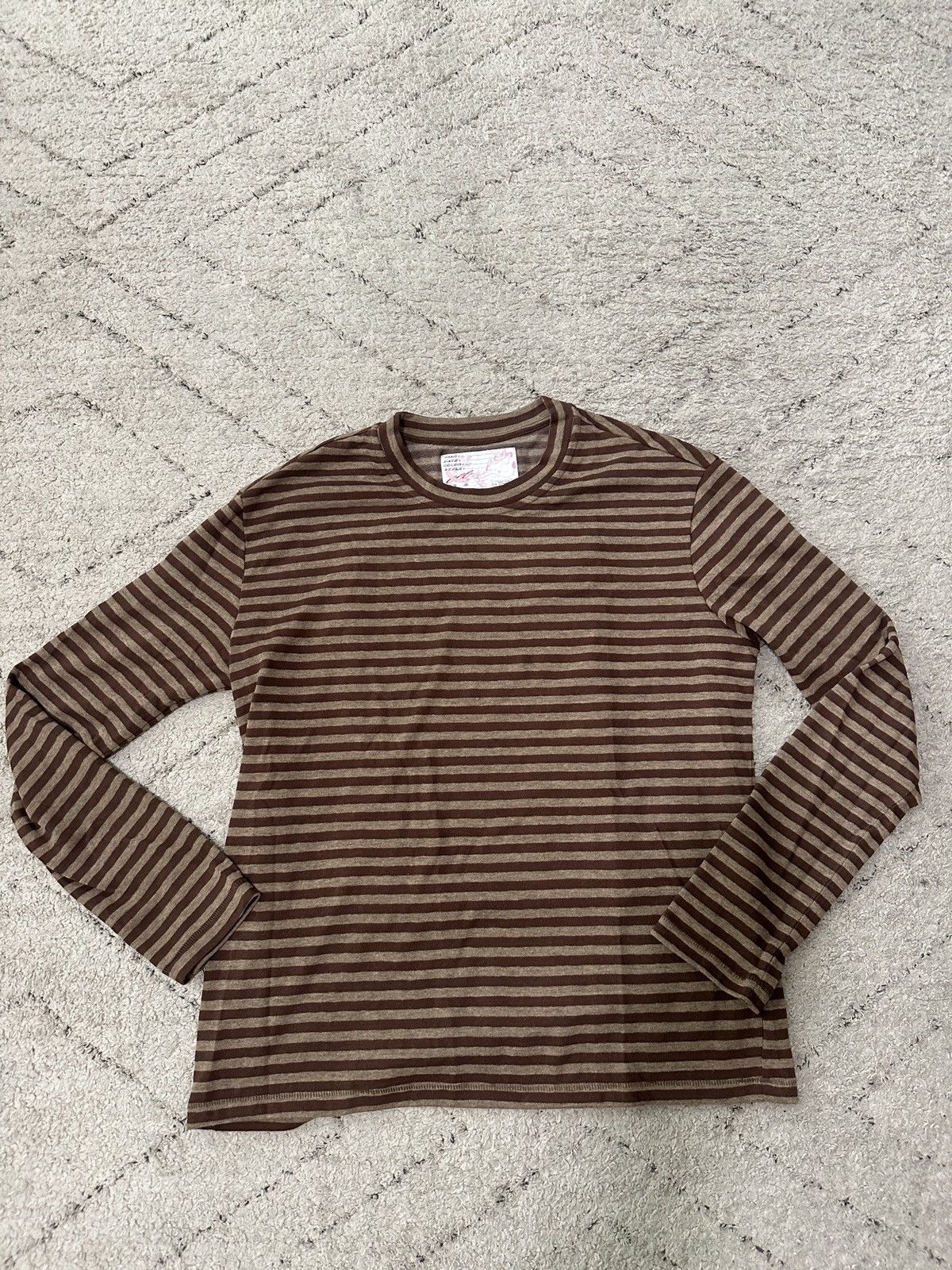 Other Brown Striped Long Sleeve Size US M / EU 48-50 / 2 - 1 Thumbnail