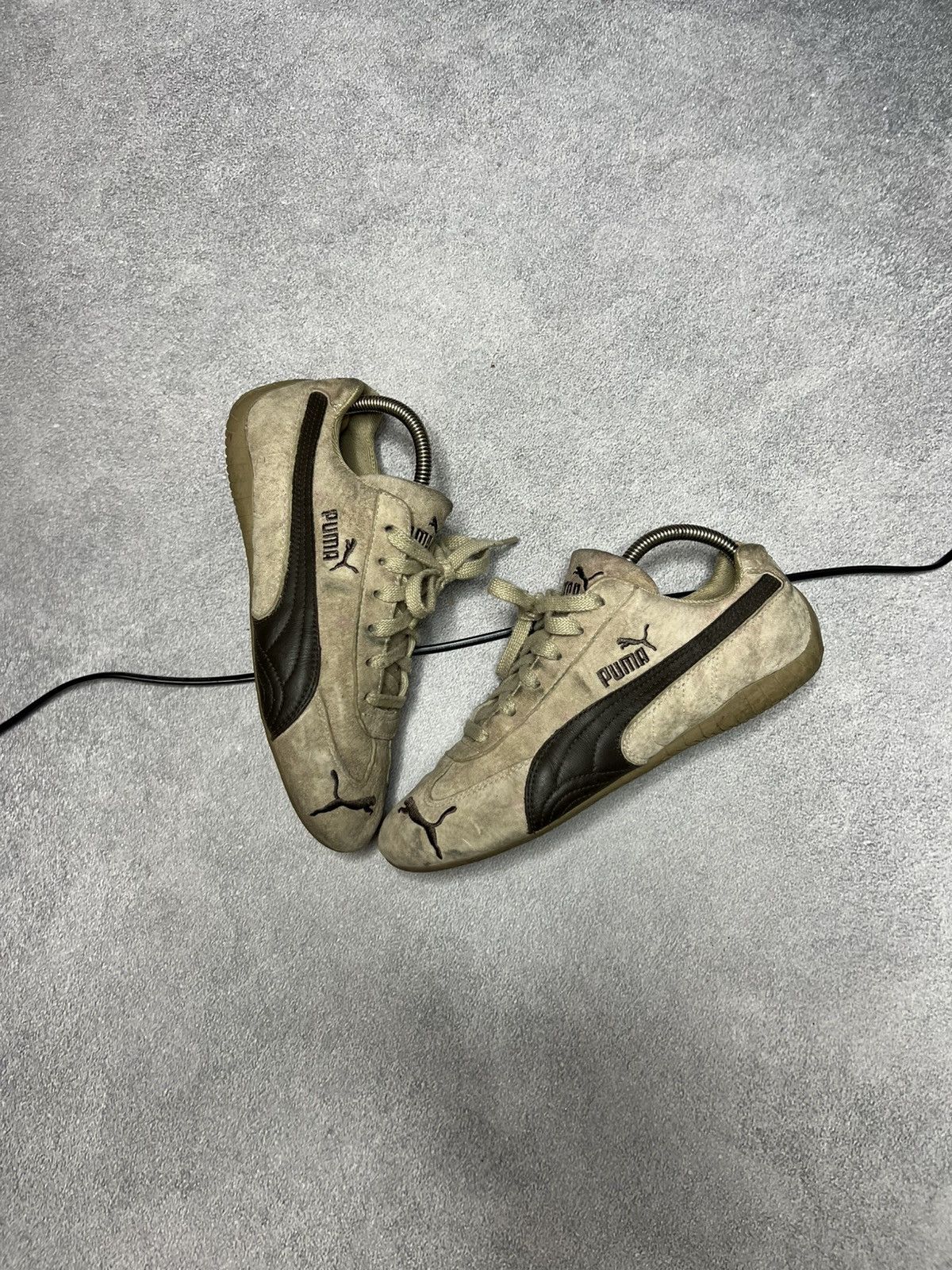 Puma Vintage Puma Speedcat Sparco OG Sneakers Khaki Japan Style Size US 7 / EU 40 - 3 Thumbnail