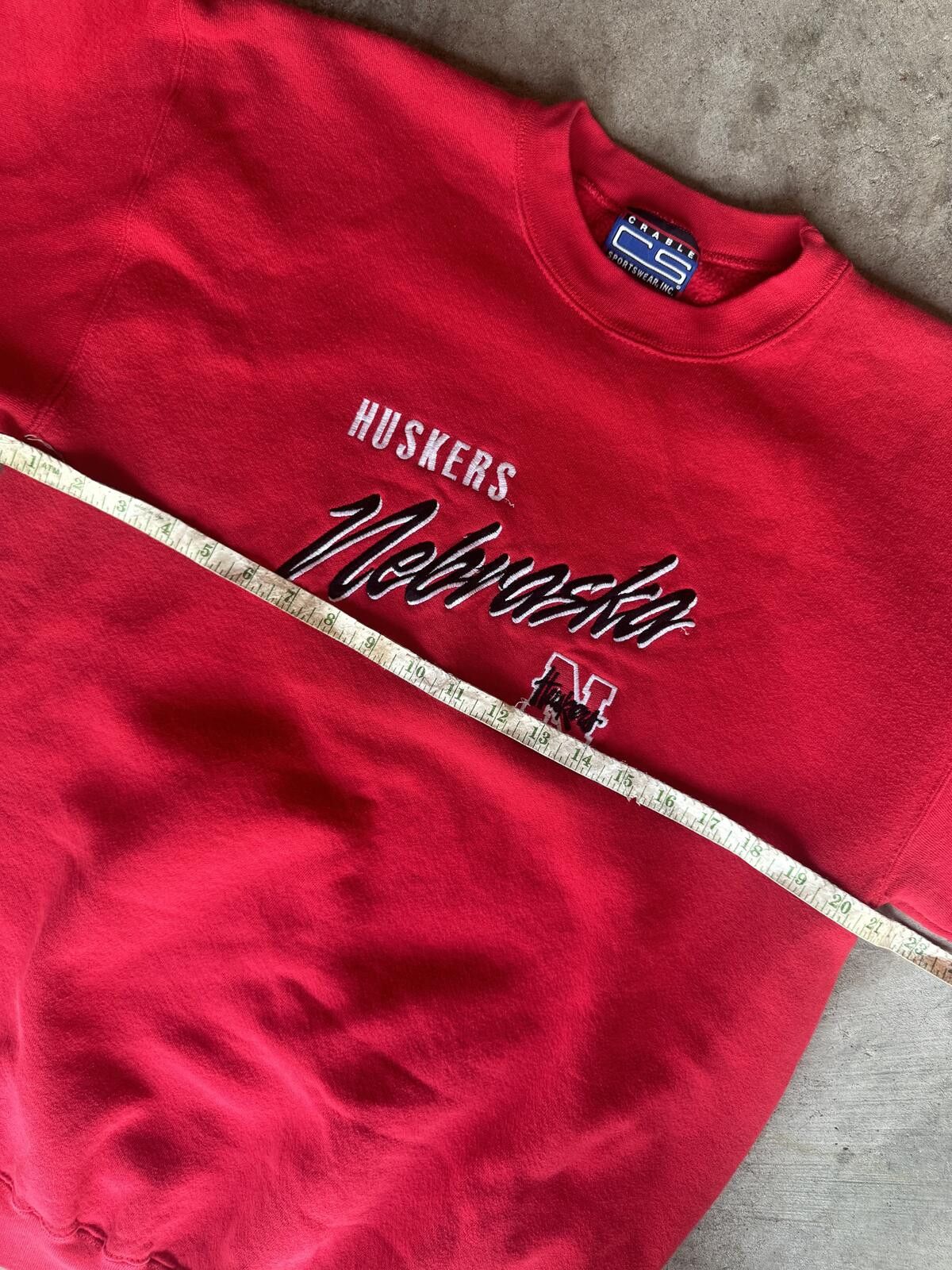 Other Vintage 90s CS Sportswear UniO Nebraska Huskers Sweatshirt L Size US L / EU 52-54 / 3 - 3 Thumbnail