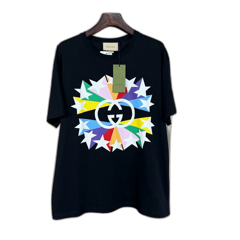 Gucci Short Sleeve Star Print T-Shirt