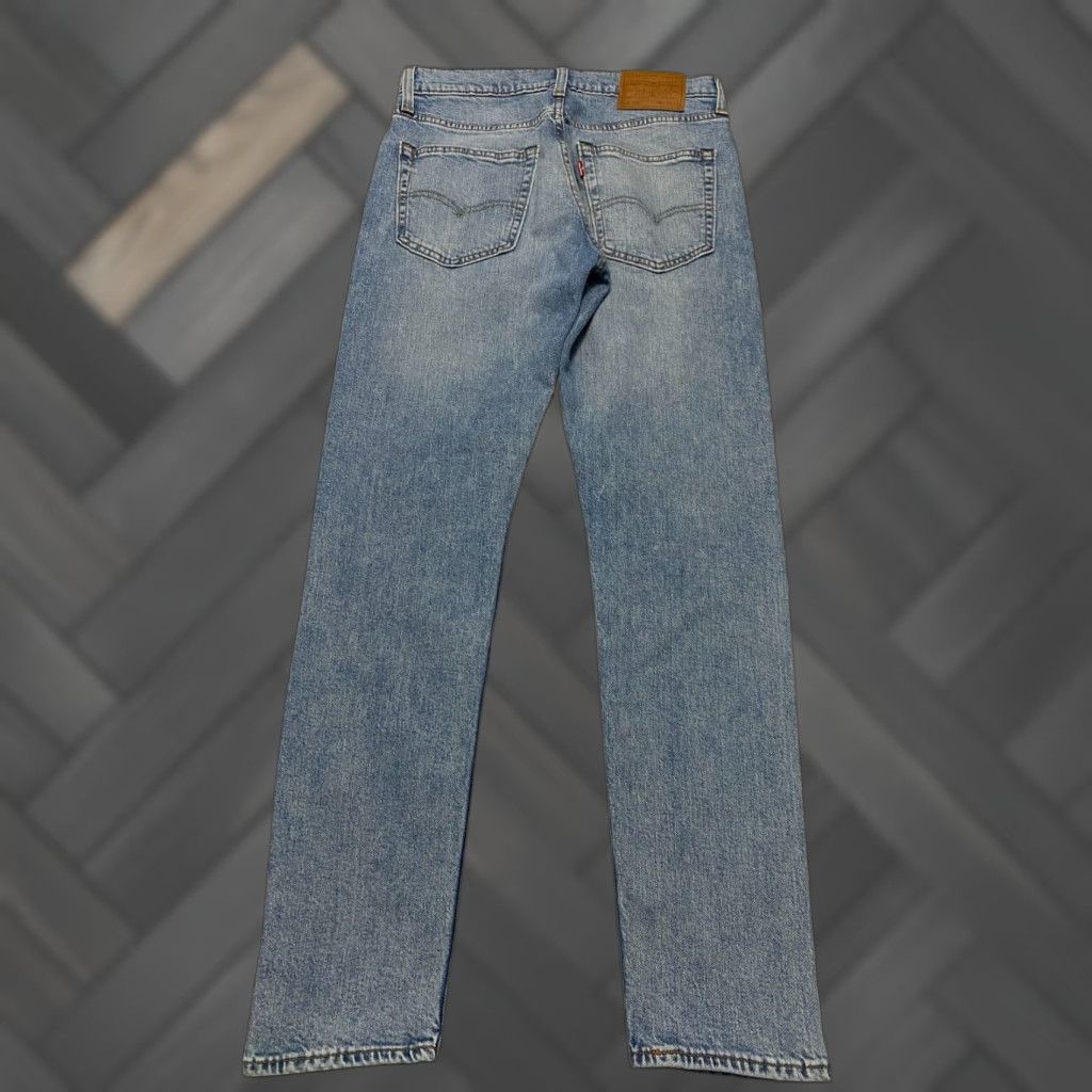 Levi's Levis Premium 512 Slim Fit Taper Flex Mens Jeans 31x32 Blue Denim Size US 31 - 1 Thumbnail