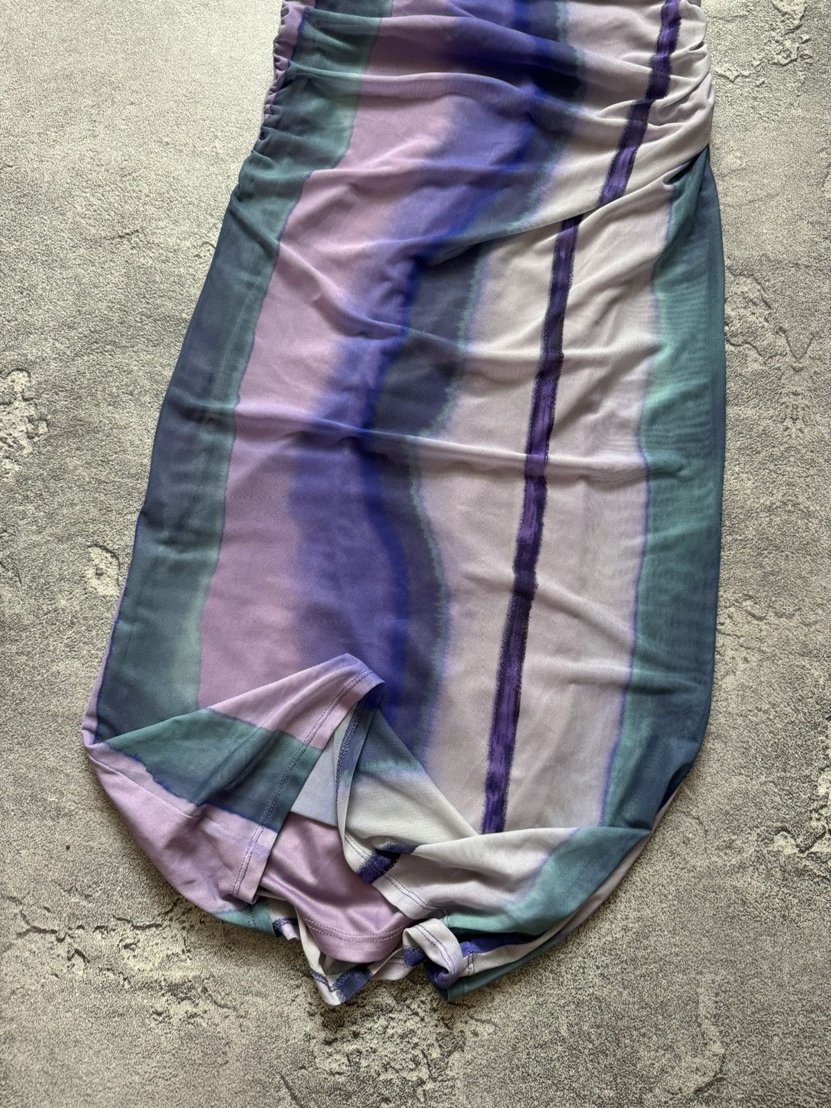 Japanese Brand × Jean Paul Gaultier Mesh dress long sleeveless motive like Jean Paul Gaultier Size S / US 4 / IT 40 - 2 Thumbnail