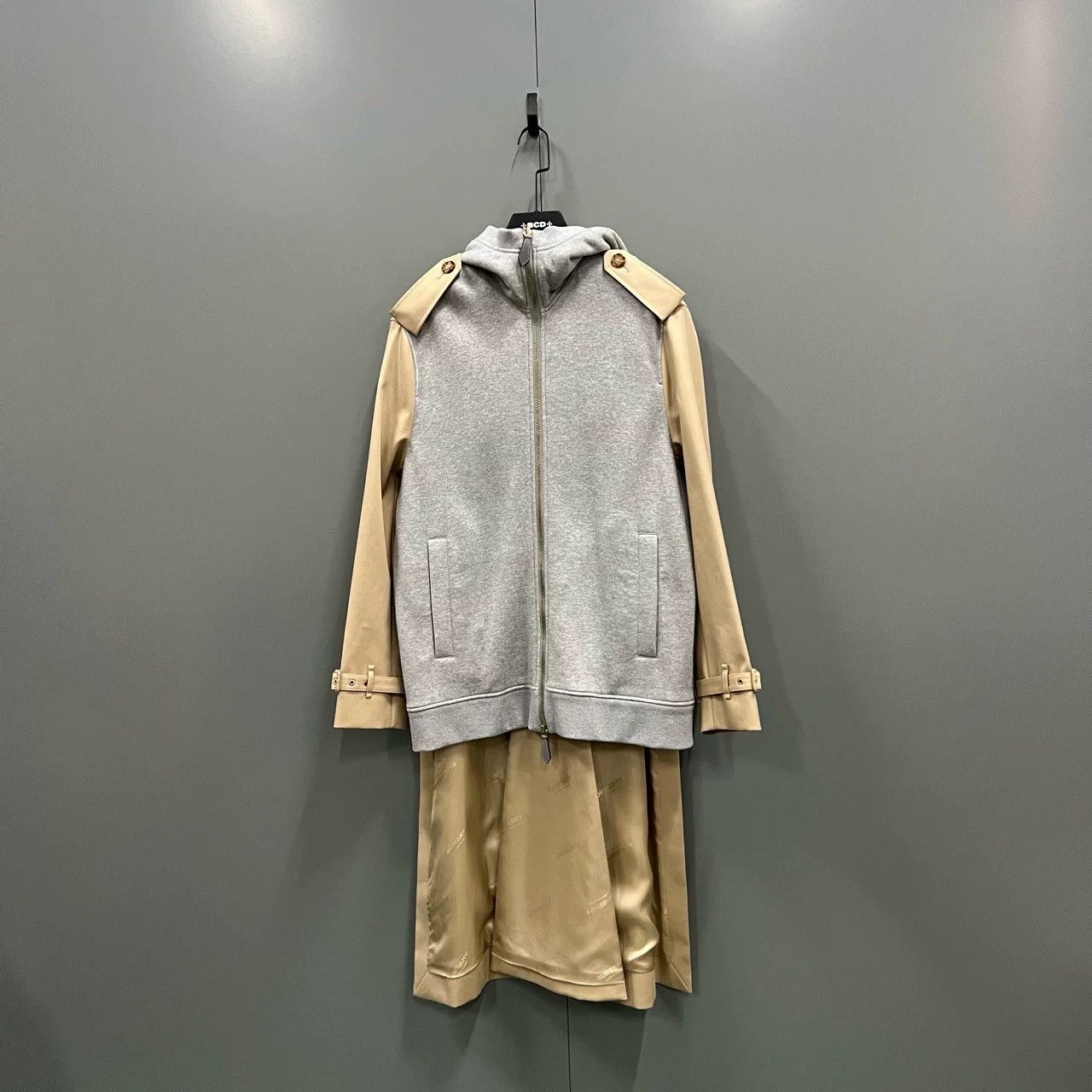 Burberry Burberry Khaki Colorblock Trench Coat Size US L / EU 52-54 / 3 - 1 Thumbnail