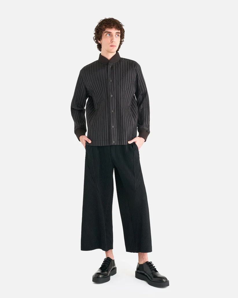 Homme Plisse Issey Miyake o1s1v1r1oon0925 Padded Pleats Blouson in Brown Size US M / EU 48-50 / 2 - 6 Thumbnail