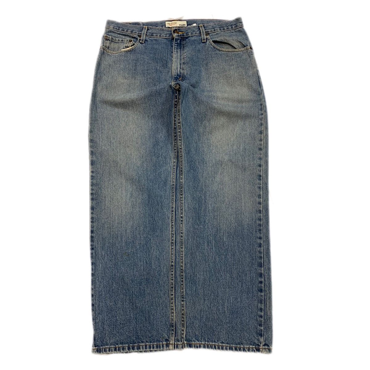 Levi's Vintage Clothing Y2k Vintage 00s straight wide Leg Levi Signature denim jean Size US 34 / EU 50 - 1 Thumbnail