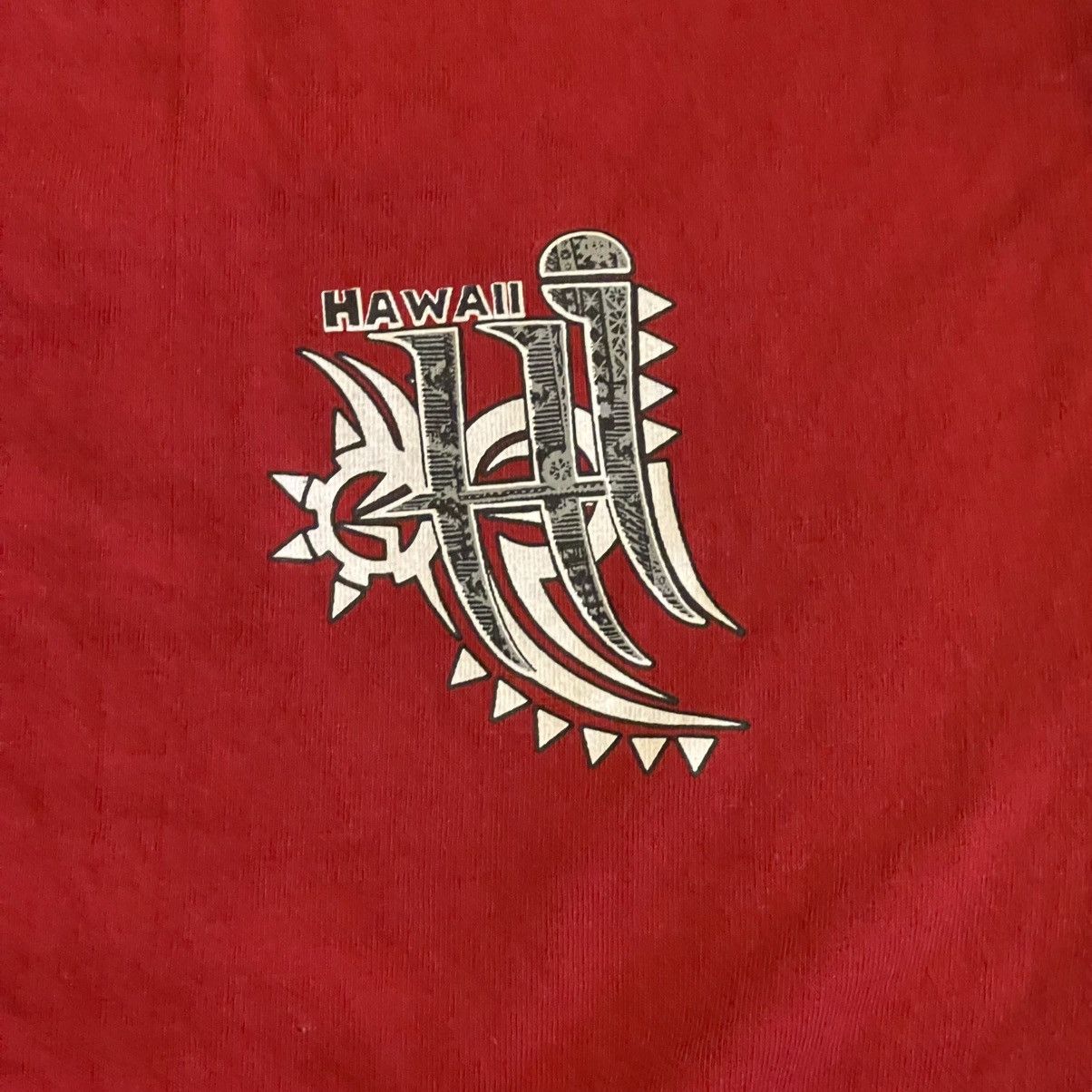 Alstyle Vintage Hawaii Shirt Men Medium Red Y2K Streetwear Gym Tee Size US M / EU 48-50 / 2 - 5 Thumbnail