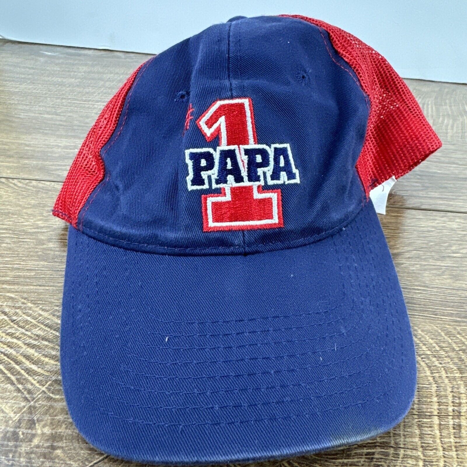 Other #1 Papa Hat Papa Blue Hat Adjustable Adult Size Hat Cap Size ONE SIZE - 5 Thumbnail