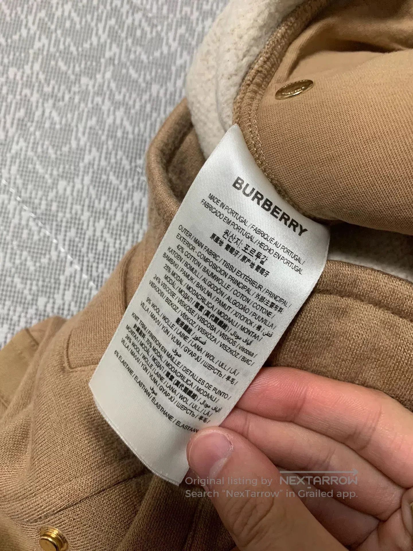 Burberry Burberry Embroidered Round Logo Sweatpants. Size US 30 / EU 46 - 5 Thumbnail