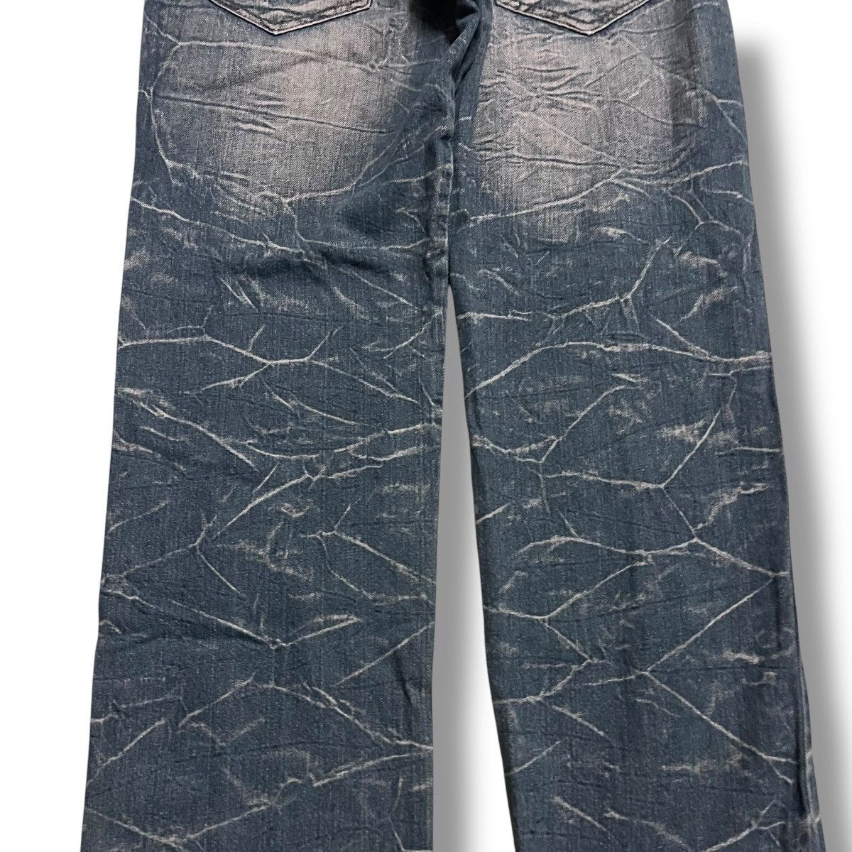 If Six Was Nine VINTAGE NYLAUS DOUBLE WAIST STONE WASH DENIM PANT Size US 32 / EU 48 - 16 Thumbnail