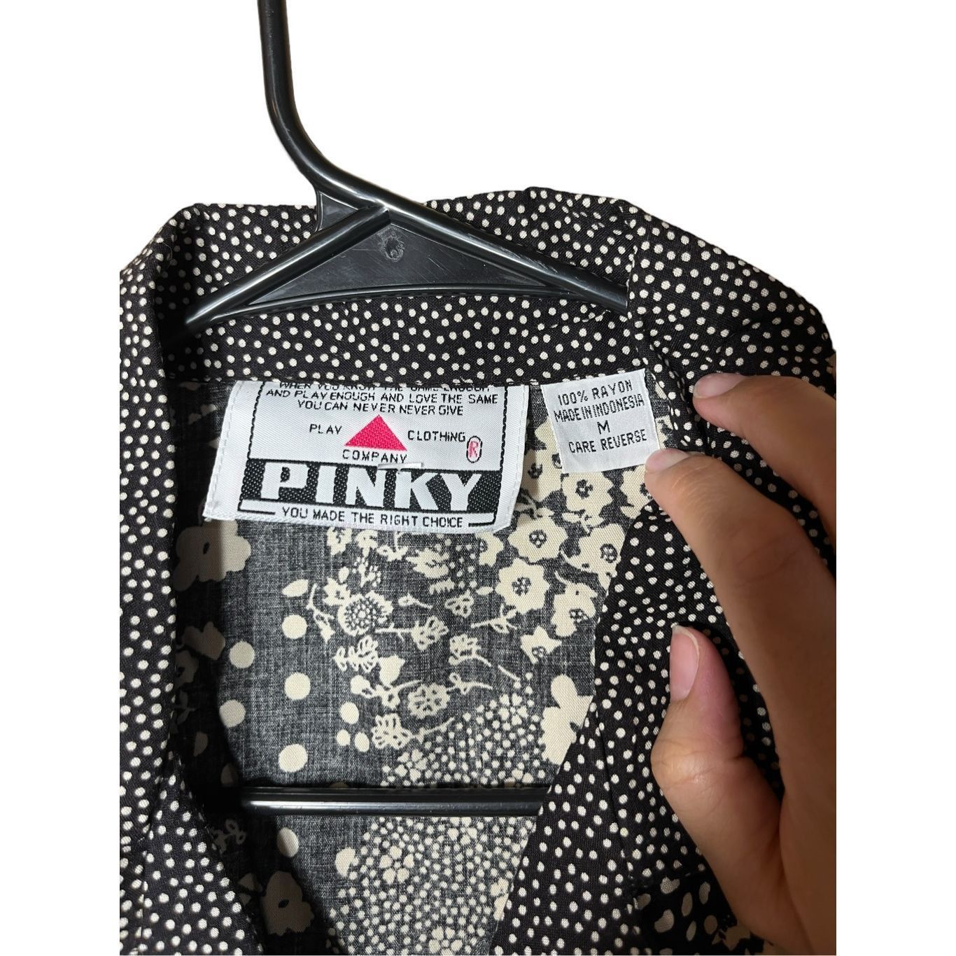 Other Vintage Pinky 90s Floral Print Patchwork Button Up Sleeveles Size M / US 6-8 / IT 42-44 - 6 Thumbnail