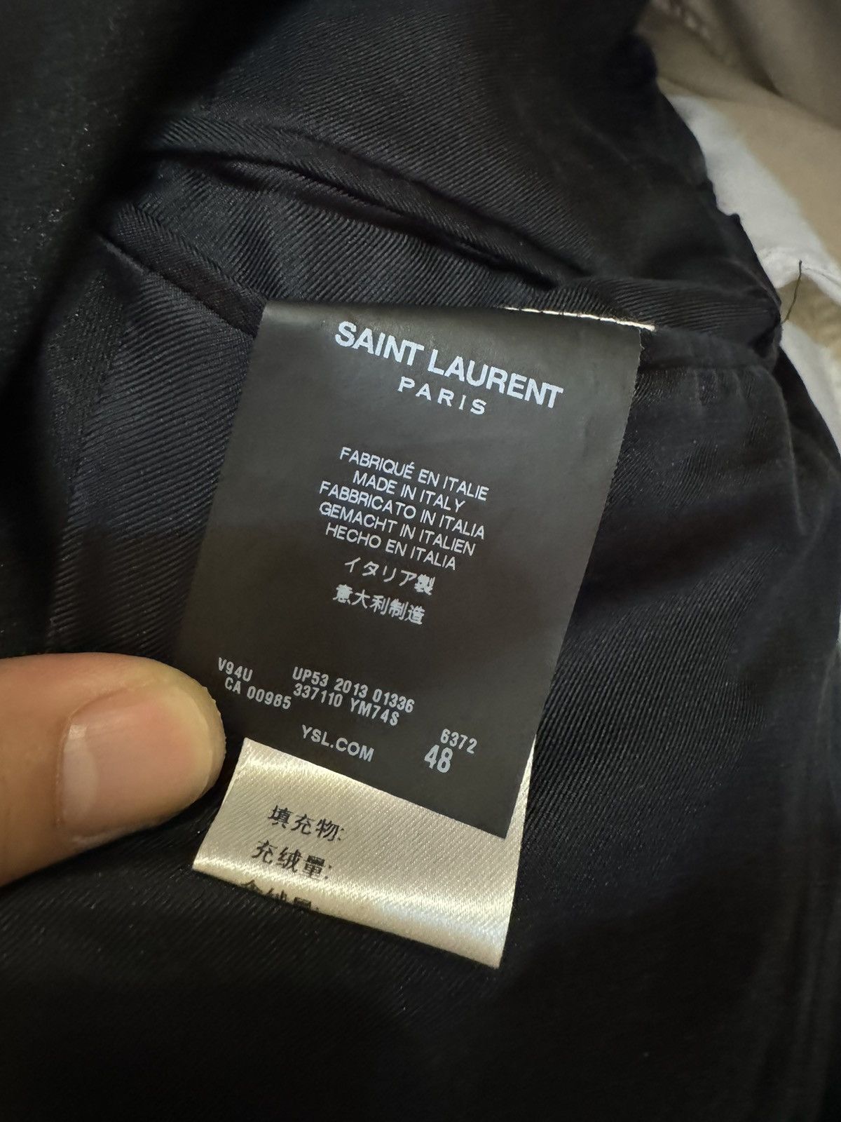 Saint Laurent Paris Saint Laurent suit Hedi Era Size US M / EU 48-50 / 2 - 5 Thumbnail