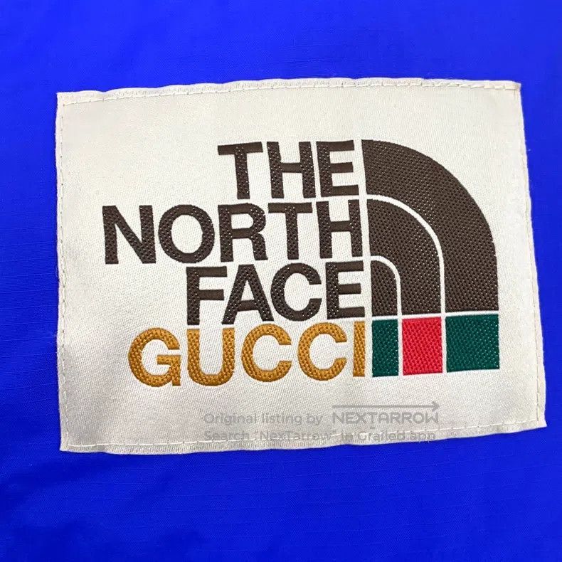 Gucci Gucci Co-branded blue logo decal hooded long-sleeved down Size US S / EU 44-46 / 1 - 5 Thumbnail
