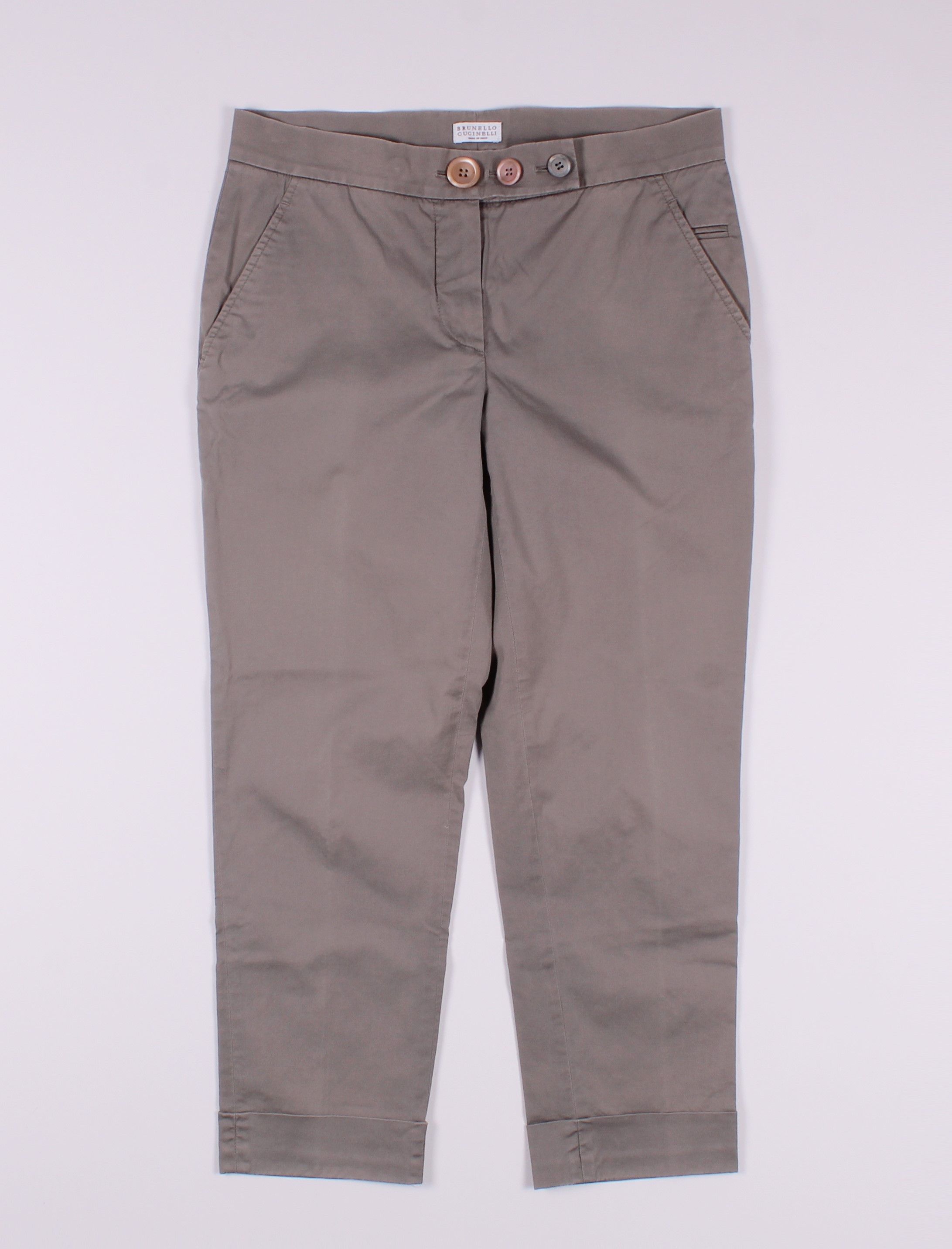 Brunello Cucinelli Brunello Cucinelli Chino Pants Trousers Size 30" / US 8 / IT 44 - 1 Thumbnail