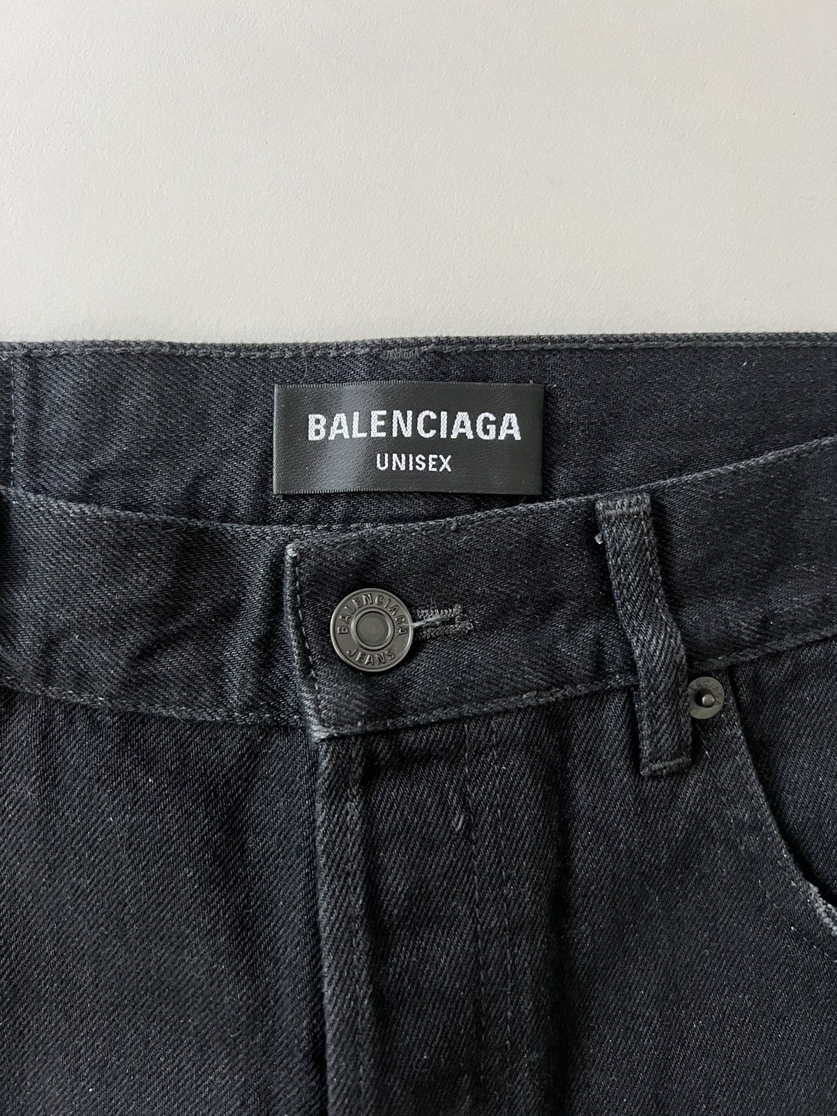 Balenciaga Balenciaga Lost Tape raw-cut slim fit jeans Size US 32 / EU 48 - 6 Thumbnail